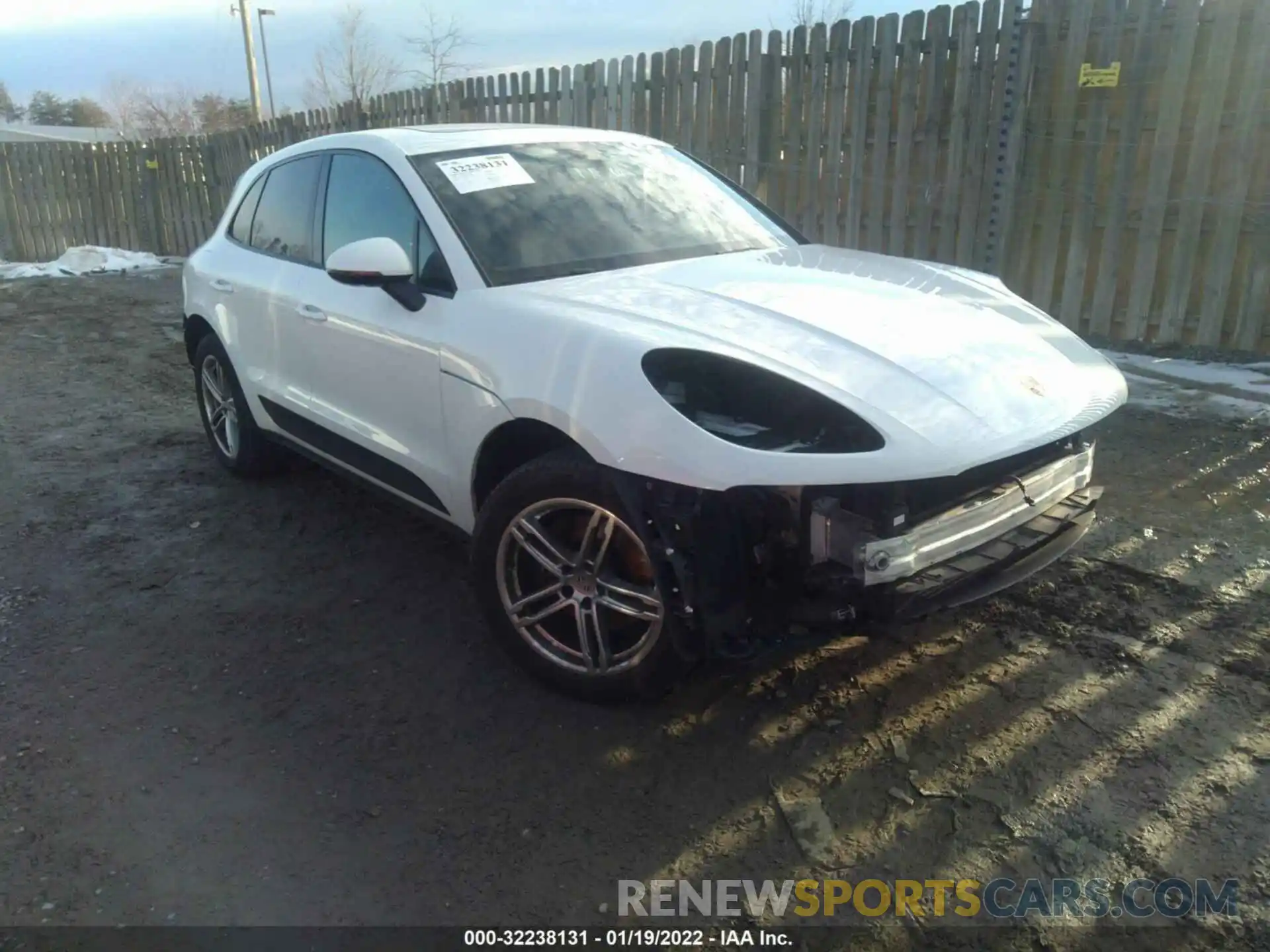 1 Photograph of a damaged car WP1AA2A54LLB10039 PORSCHE MACAN 2020