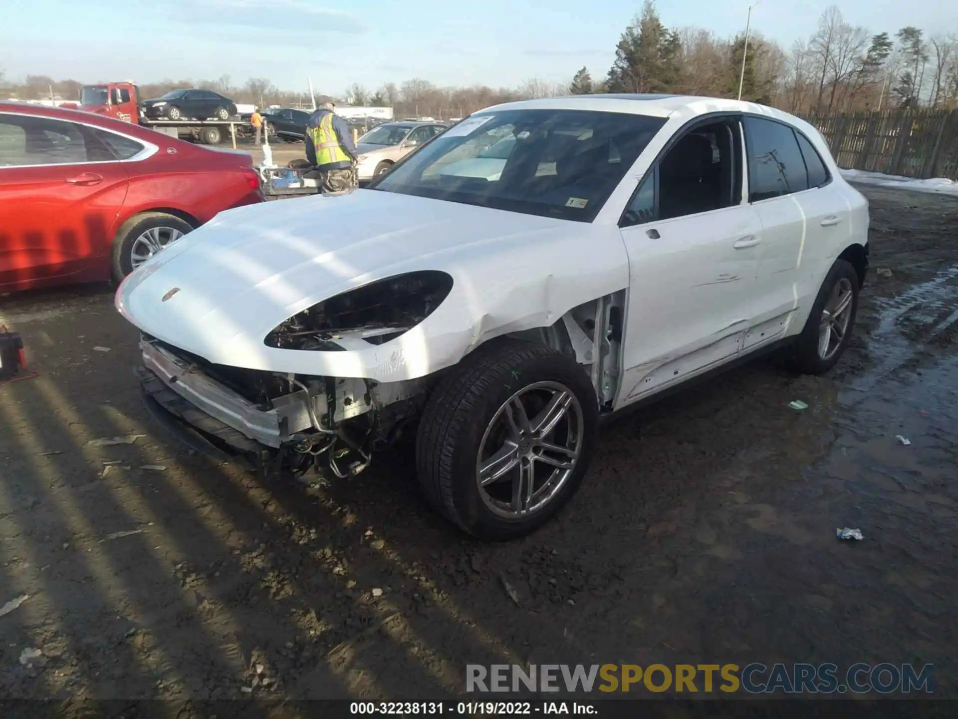 2 Photograph of a damaged car WP1AA2A54LLB10039 PORSCHE MACAN 2020