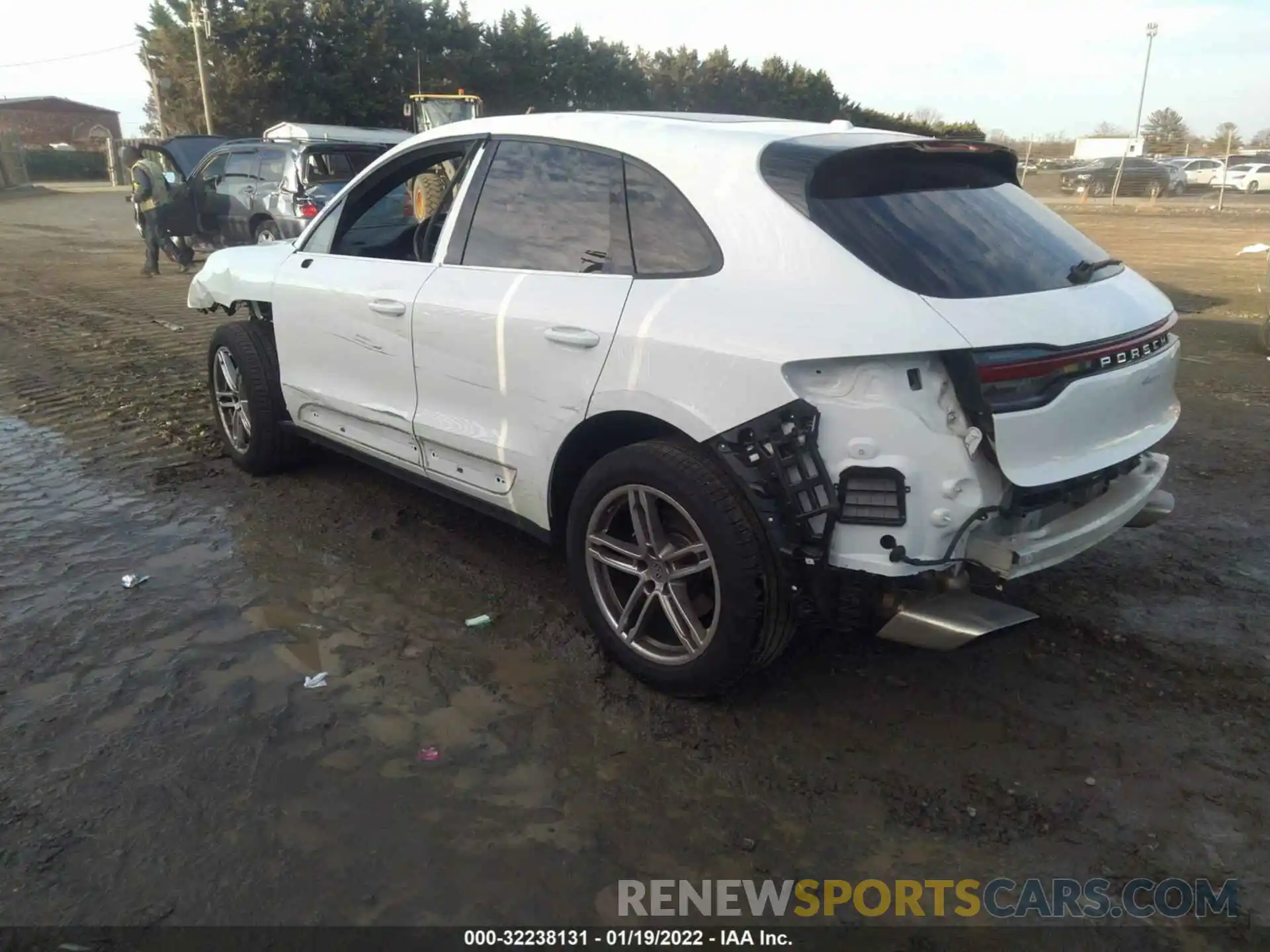 3 Photograph of a damaged car WP1AA2A54LLB10039 PORSCHE MACAN 2020