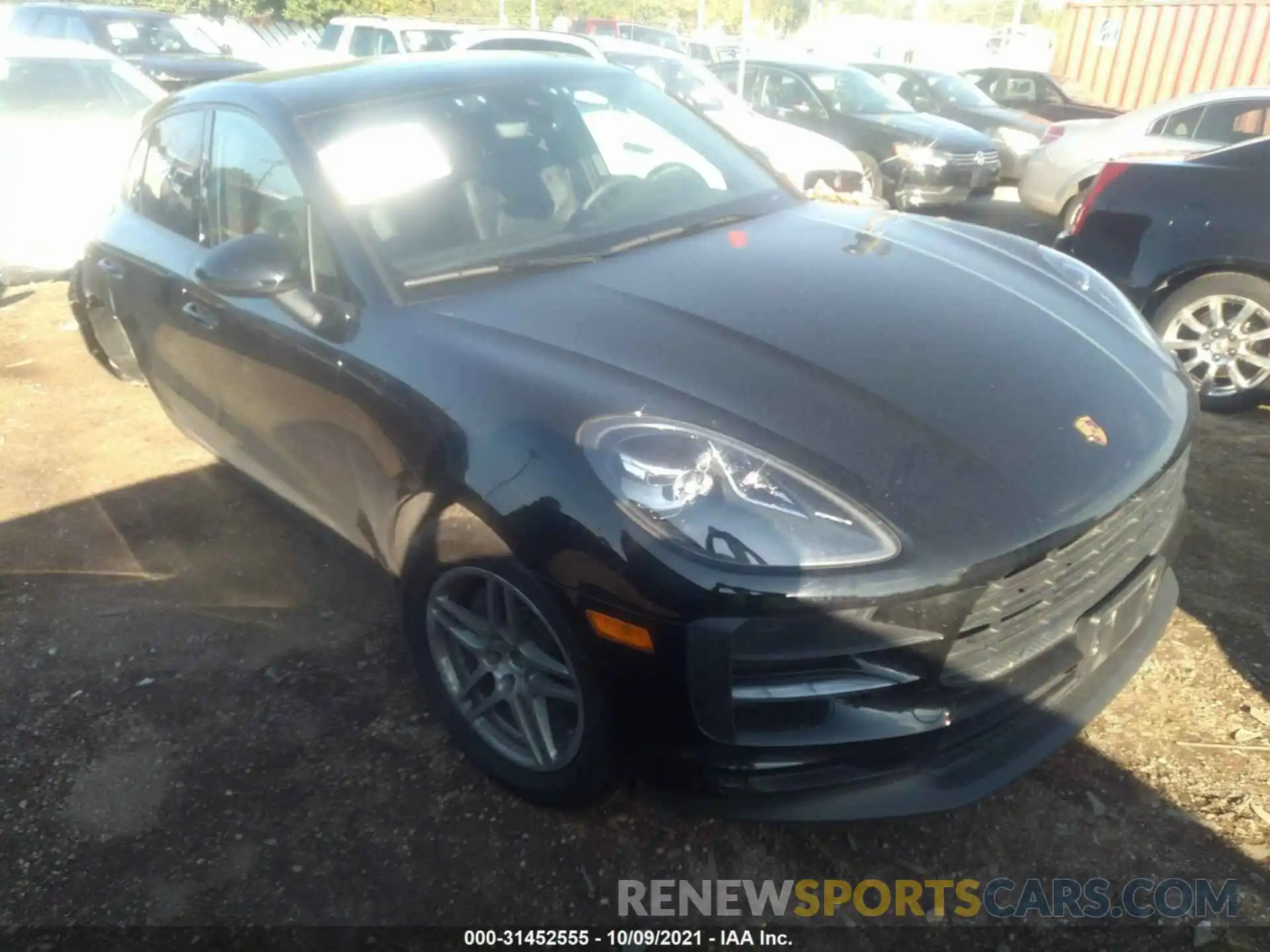 1 Photograph of a damaged car WP1AA2A54LLB10431 PORSCHE MACAN 2020