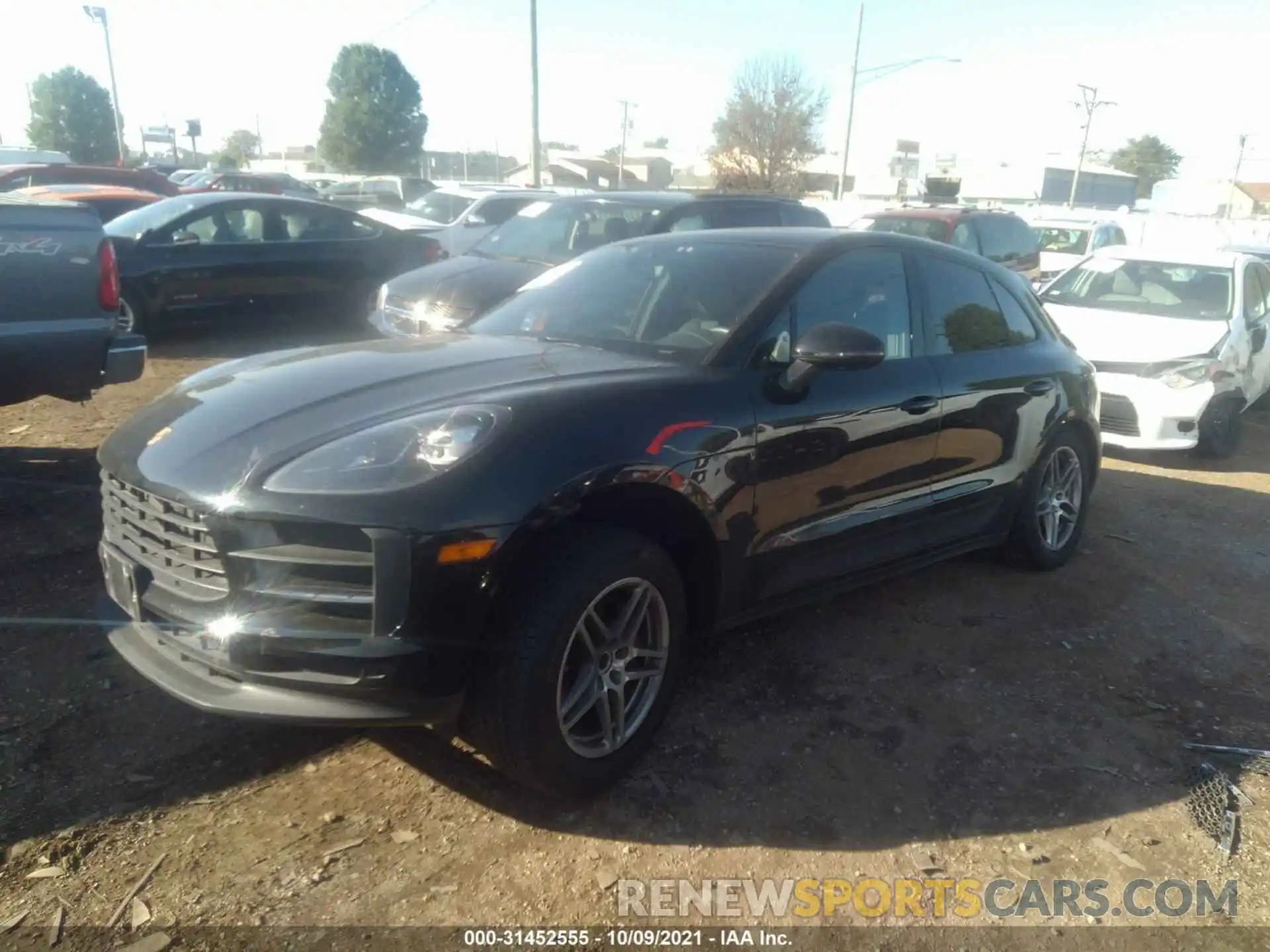 2 Photograph of a damaged car WP1AA2A54LLB10431 PORSCHE MACAN 2020