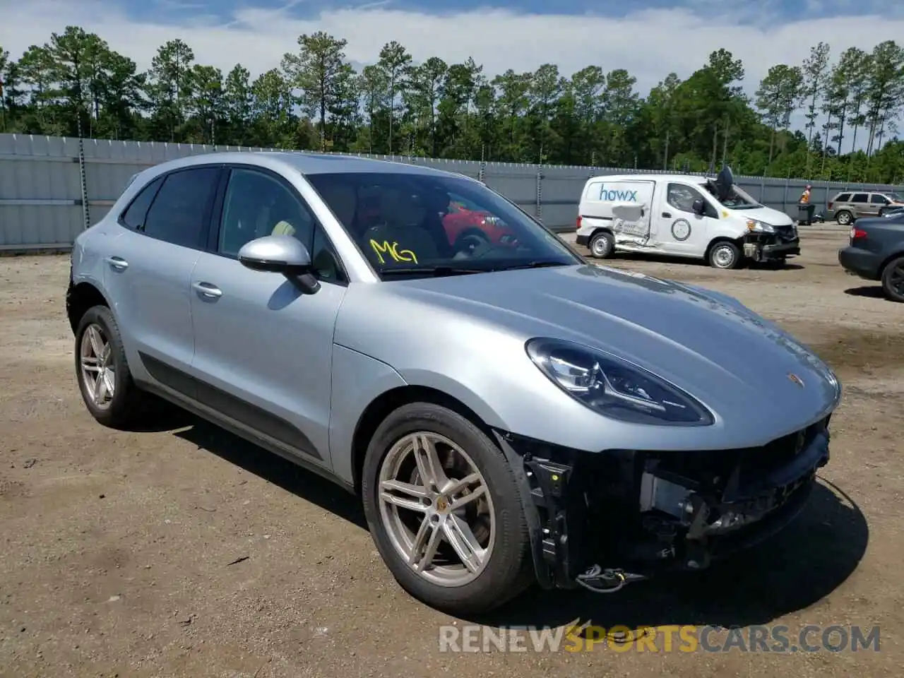 1 Фотография поврежденного автомобиля WP1AA2A54LLB11675 PORSCHE MACAN 2020