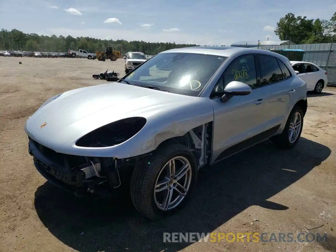 2 Фотография поврежденного автомобиля WP1AA2A54LLB11675 PORSCHE MACAN 2020