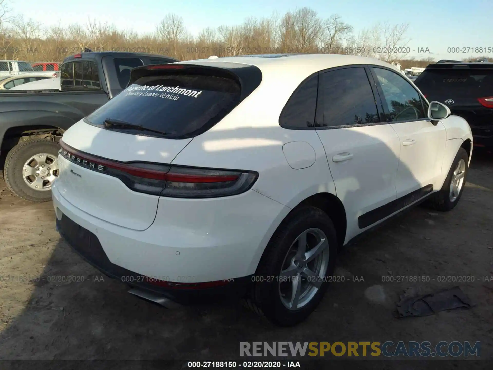 4 Фотография поврежденного автомобиля WP1AA2A55LLB01141 PORSCHE MACAN 2020