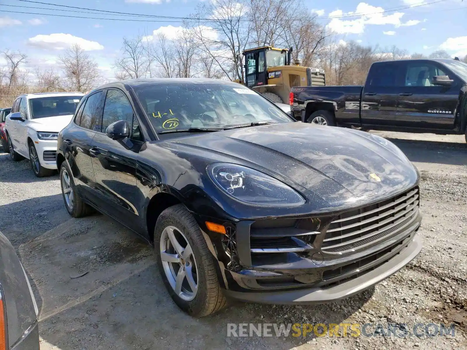 1 Photograph of a damaged car WP1AA2A55LLB02757 PORSCHE MACAN 2020