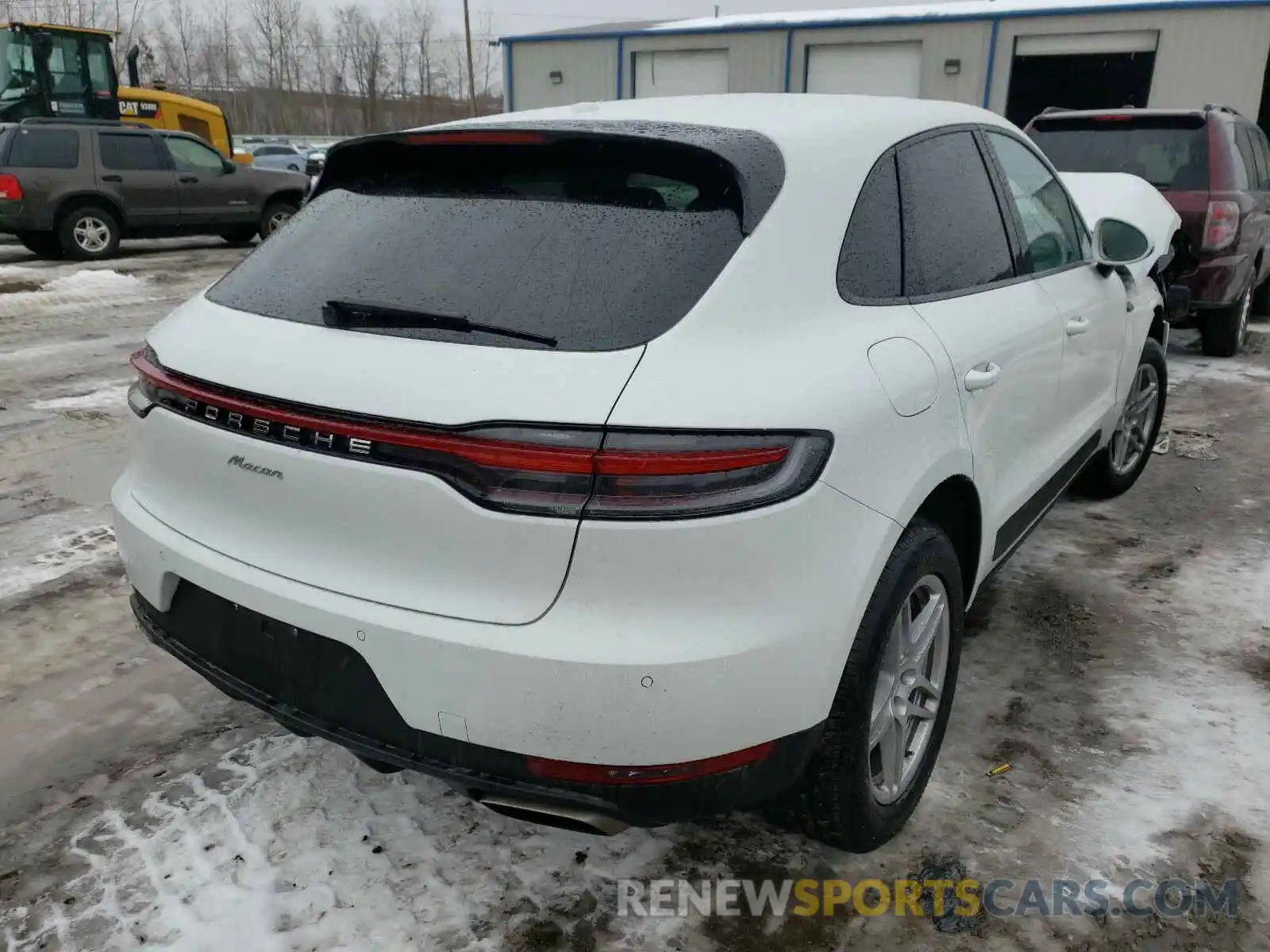 4 Photograph of a damaged car WP1AA2A55LLB03083 PORSCHE MACAN 2020