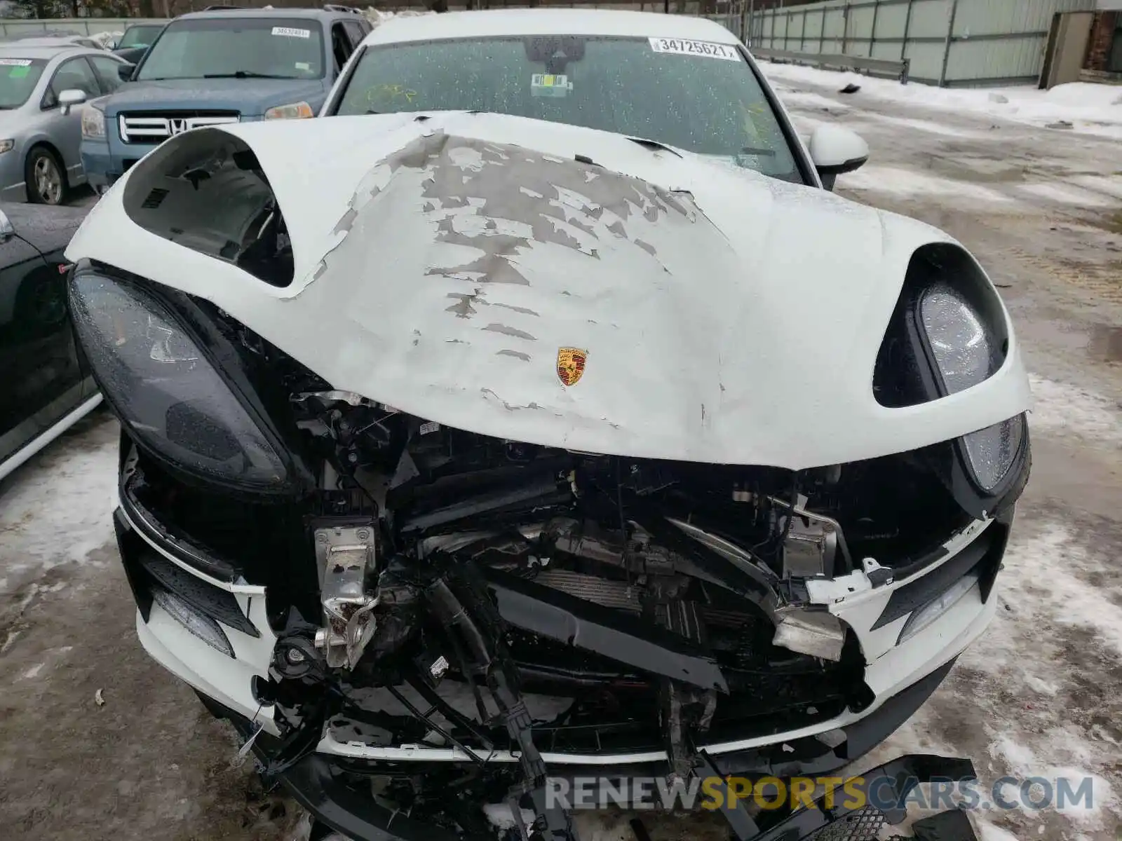 9 Photograph of a damaged car WP1AA2A55LLB03083 PORSCHE MACAN 2020