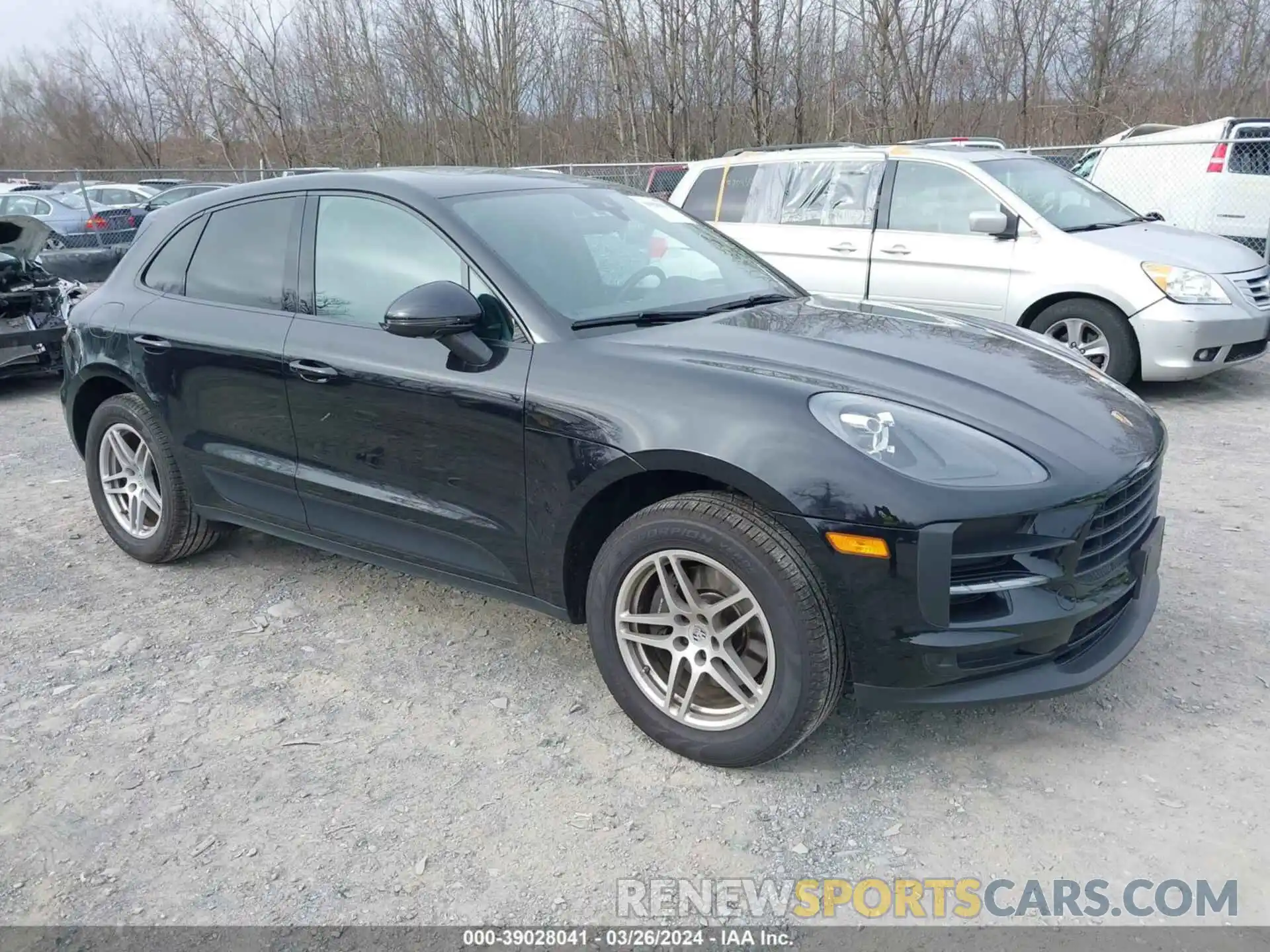 1 Photograph of a damaged car WP1AA2A55LLB03570 PORSCHE MACAN 2020