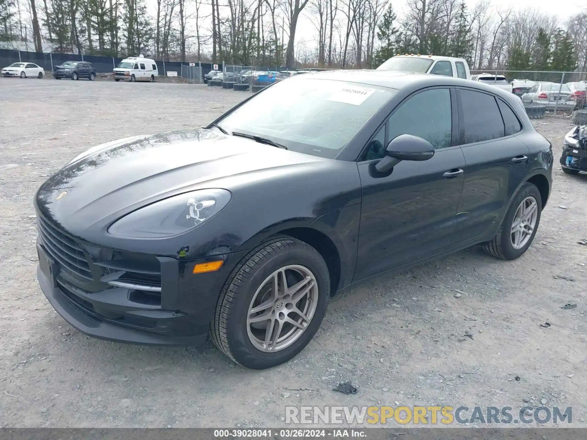 2 Photograph of a damaged car WP1AA2A55LLB03570 PORSCHE MACAN 2020