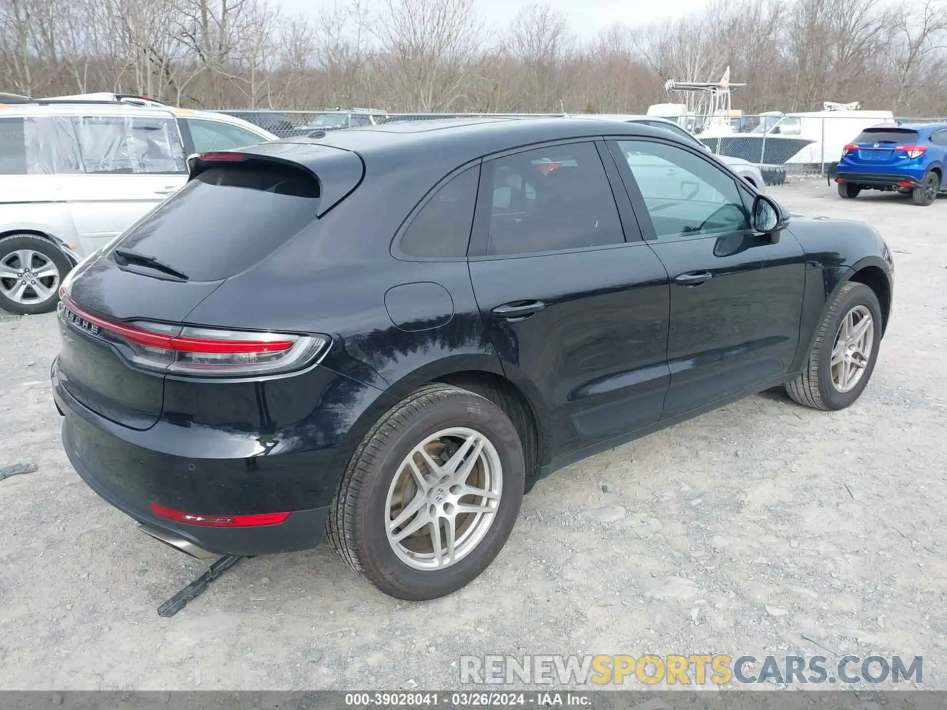 4 Photograph of a damaged car WP1AA2A55LLB03570 PORSCHE MACAN 2020