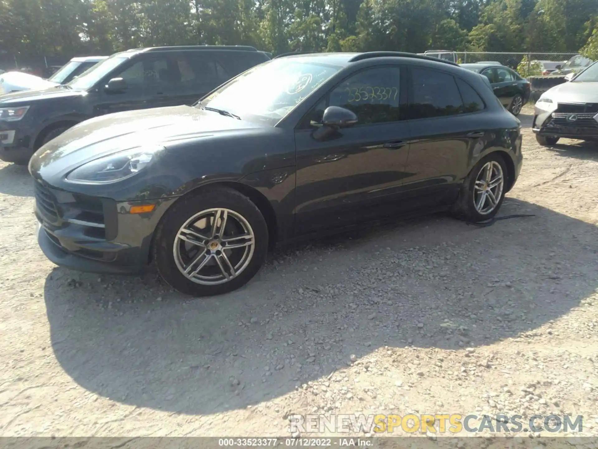 2 Фотография поврежденного автомобиля WP1AA2A55LLB04461 PORSCHE MACAN 2020