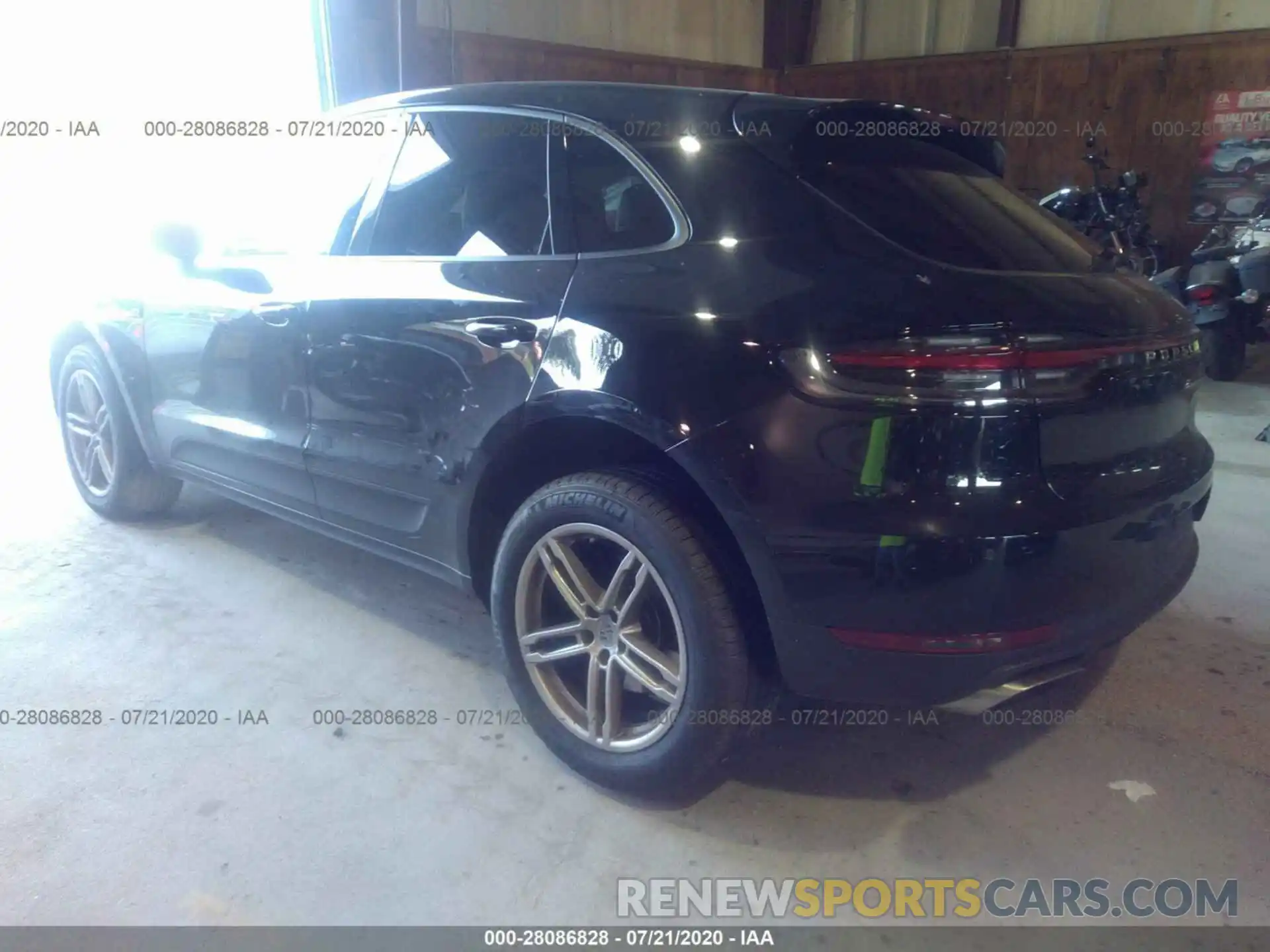 3 Photograph of a damaged car WP1AA2A55LLB04945 PORSCHE MACAN 2020