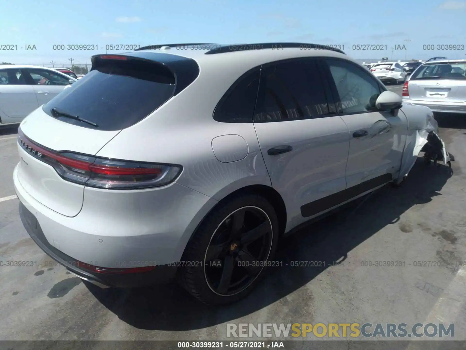 4 Фотография поврежденного автомобиля WP1AA2A55LLB05075 PORSCHE MACAN 2020