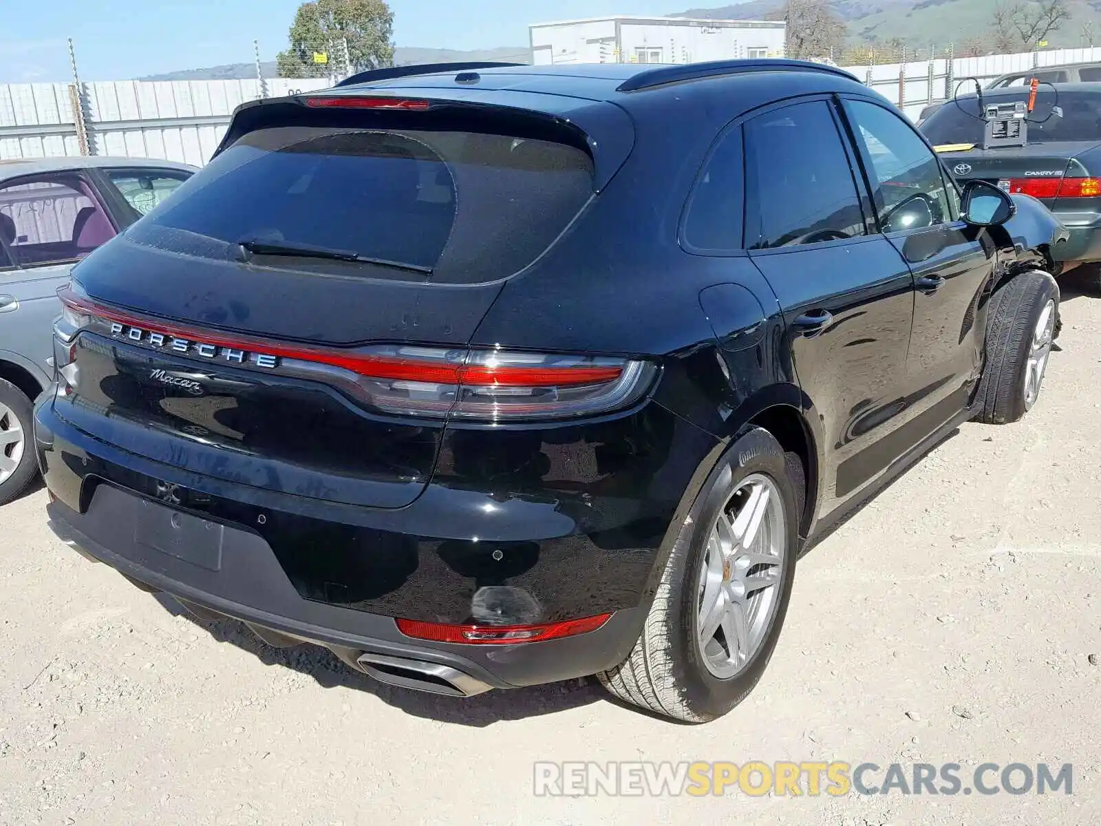 4 Photograph of a damaged car WP1AA2A55LLB05156 PORSCHE MACAN 2020