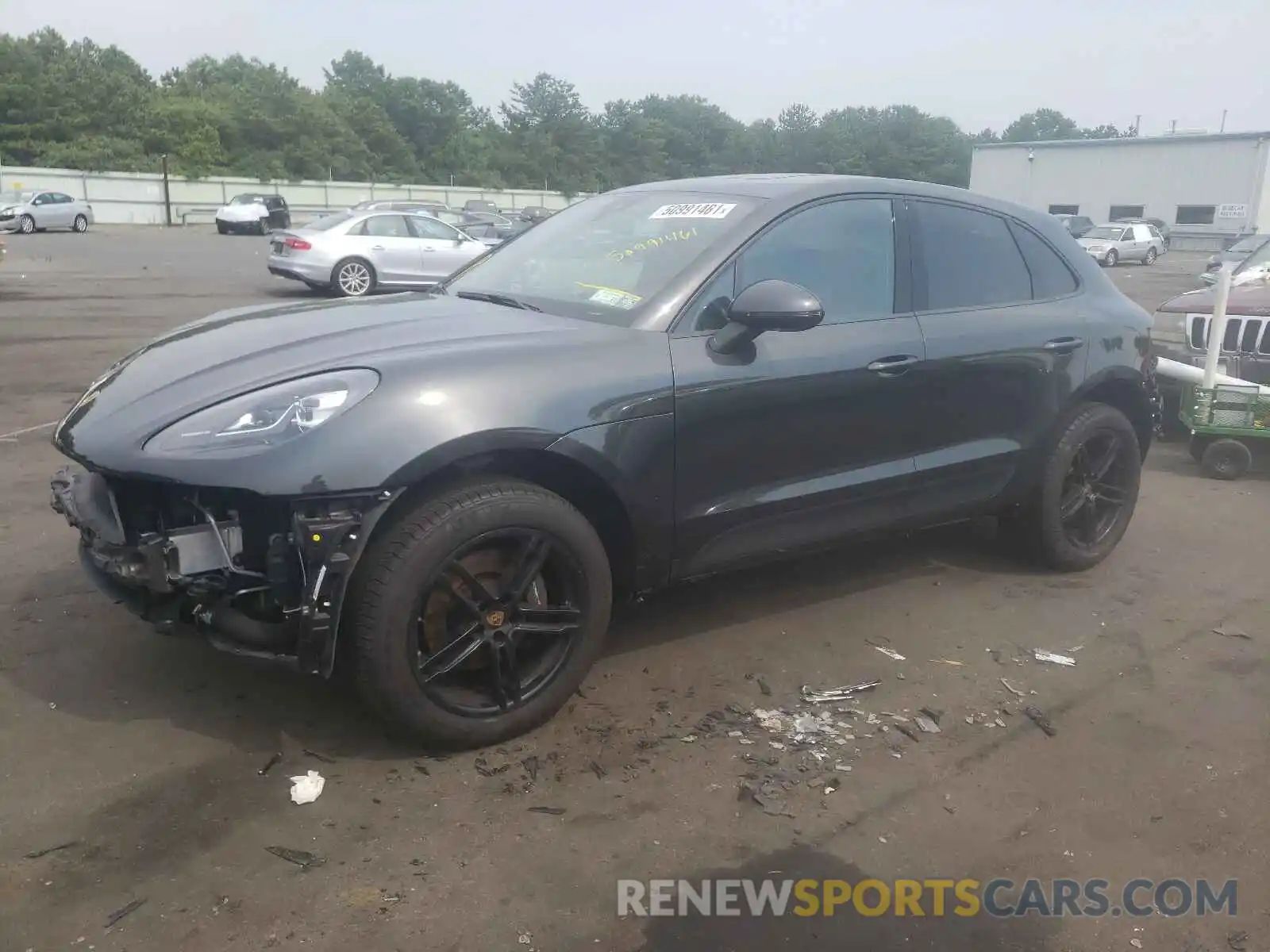 2 Фотография поврежденного автомобиля WP1AA2A55LLB07604 PORSCHE MACAN 2020