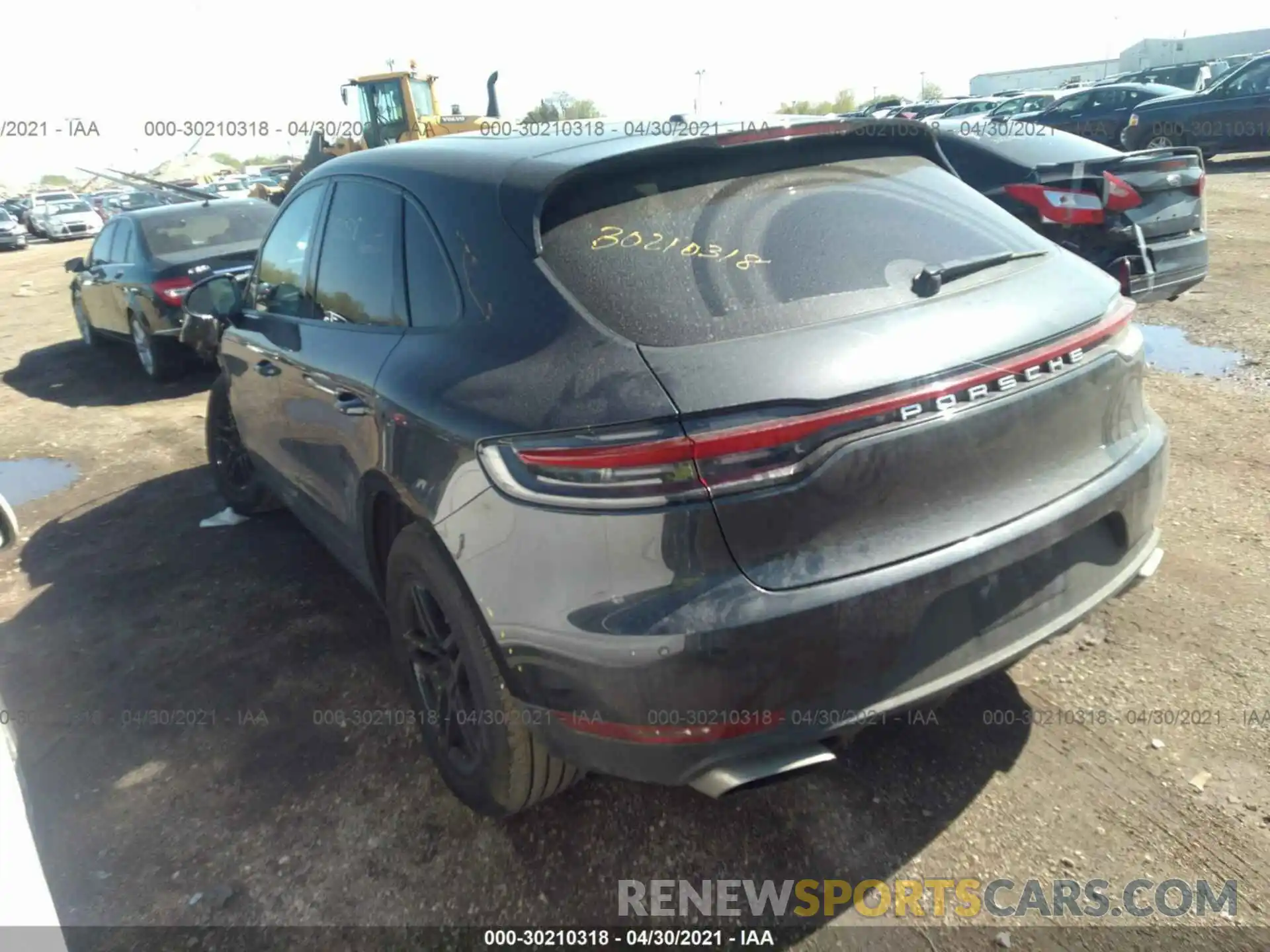 3 Фотография поврежденного автомобиля WP1AA2A55LLB08686 PORSCHE MACAN 2020