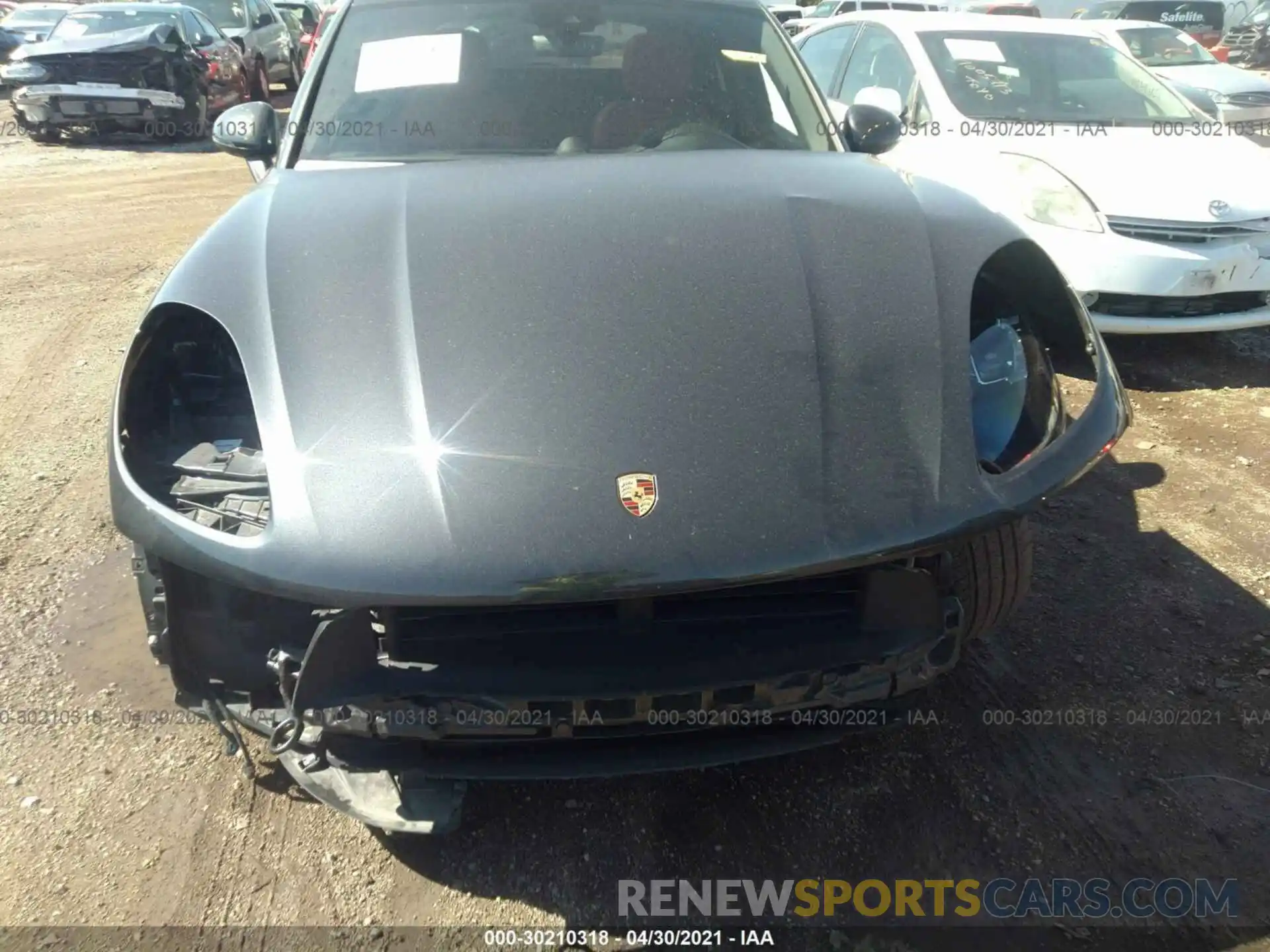 6 Photograph of a damaged car WP1AA2A55LLB08686 PORSCHE MACAN 2020