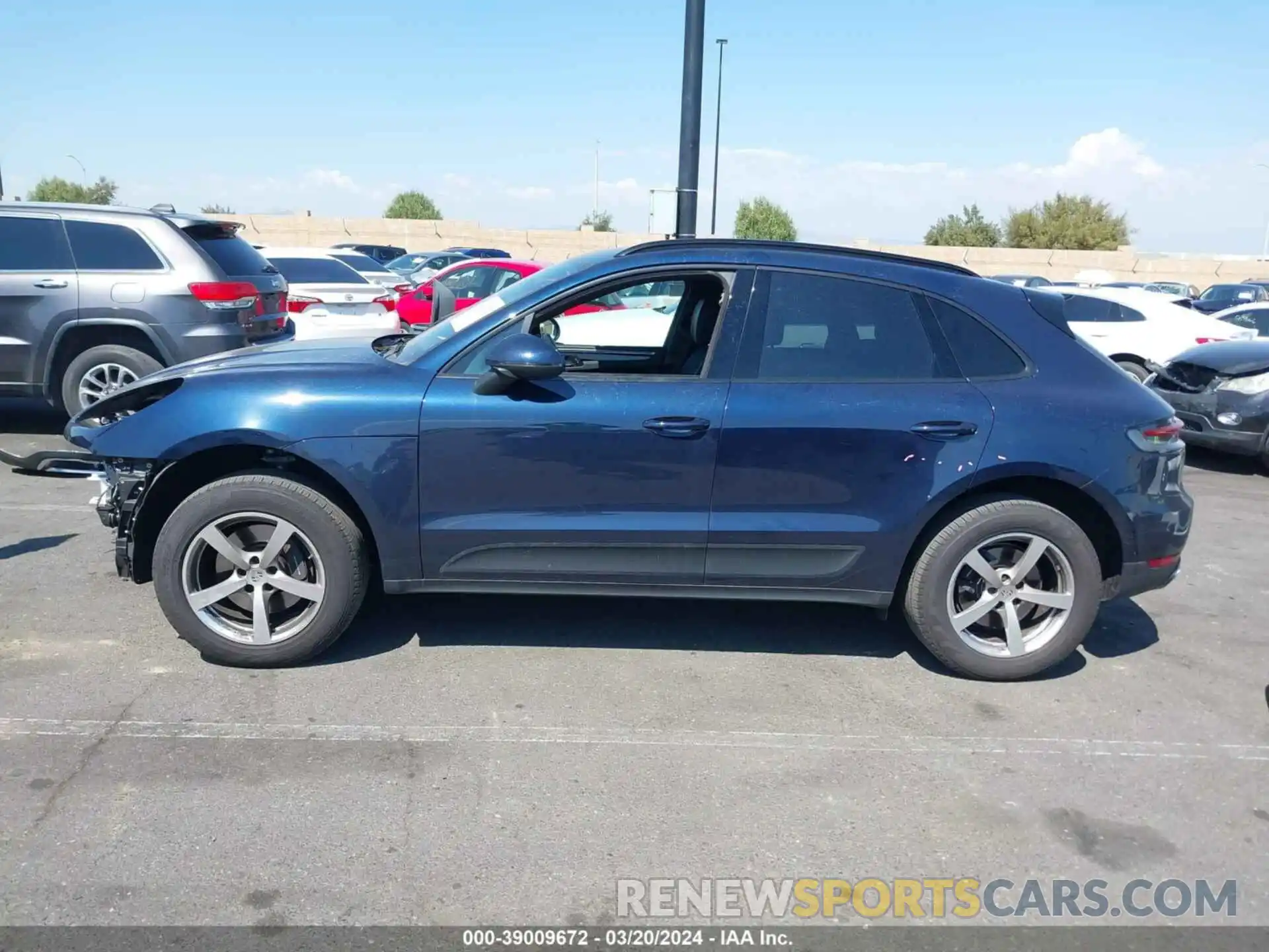 15 Photograph of a damaged car WP1AA2A55LLB09630 PORSCHE MACAN 2020