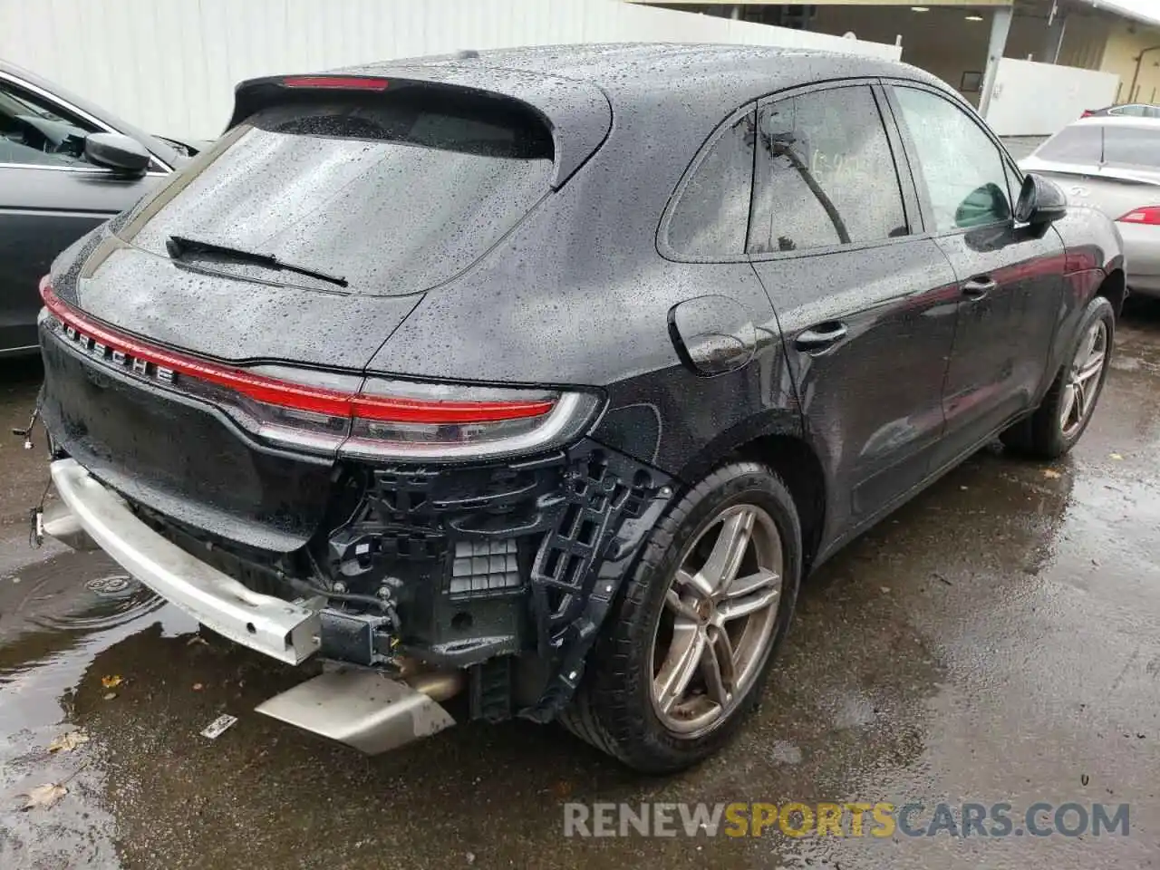 4 Photograph of a damaged car WP1AA2A55LLB10485 PORSCHE MACAN 2020