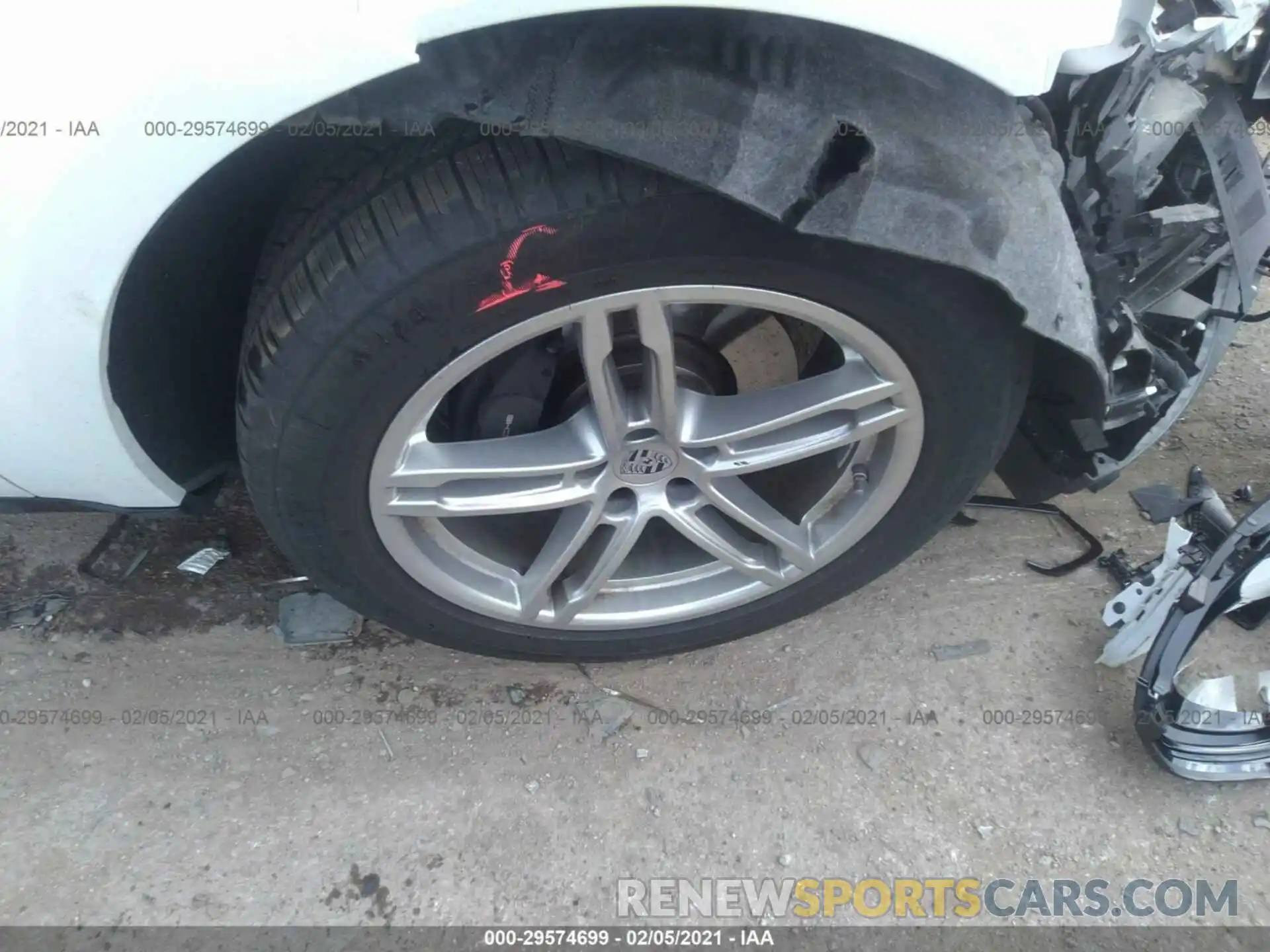 14 Фотография поврежденного автомобиля WP1AA2A55LLB13242 PORSCHE MACAN 2020