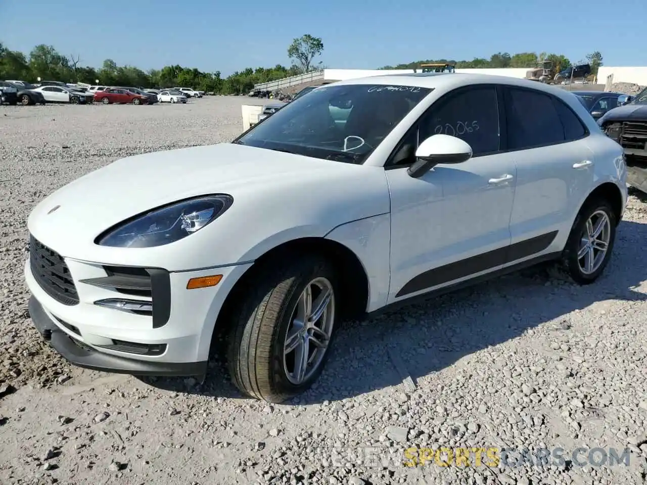 1 Photograph of a damaged car WP1AA2A55LLB14276 PORSCHE MACAN 2020