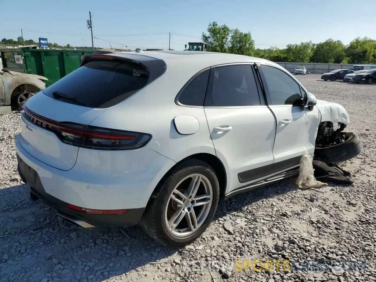 3 Photograph of a damaged car WP1AA2A55LLB14276 PORSCHE MACAN 2020