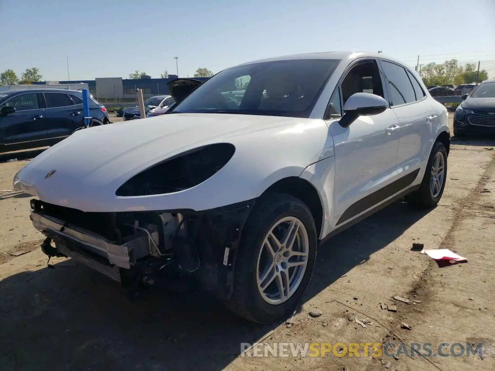 2 Photograph of a damaged car WP1AA2A56LLB01049 PORSCHE MACAN 2020