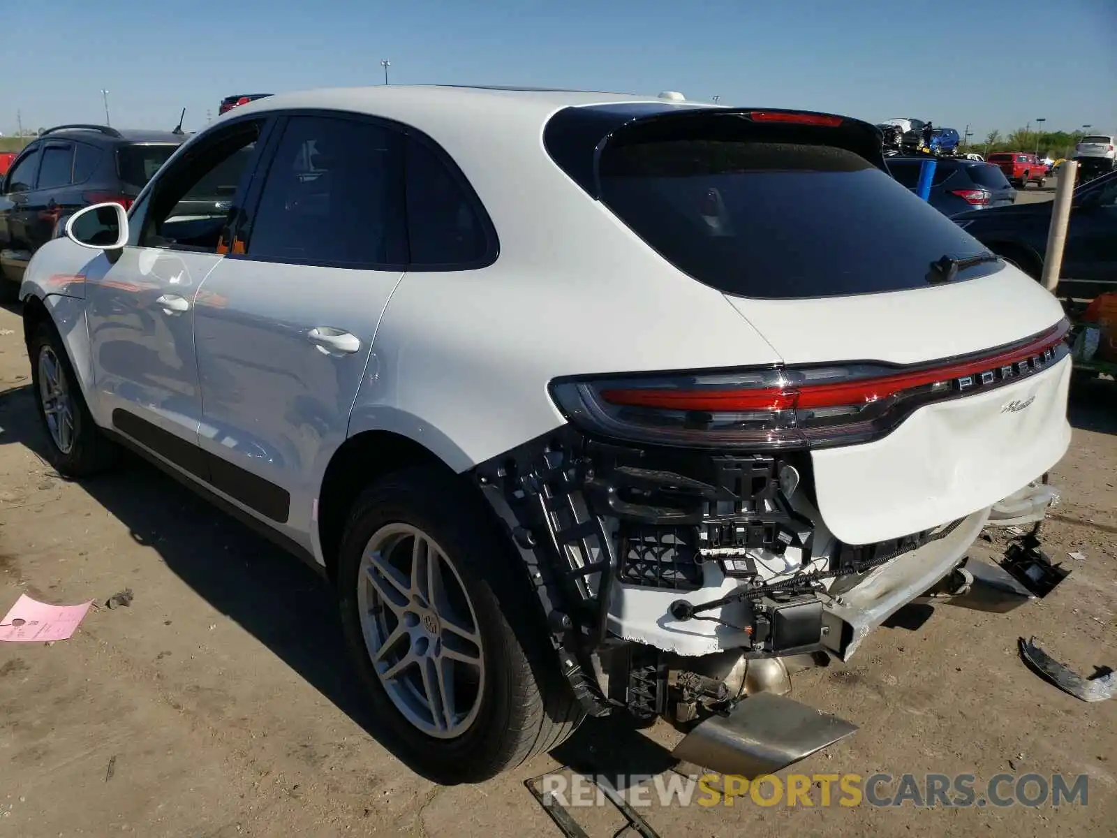 3 Photograph of a damaged car WP1AA2A56LLB01049 PORSCHE MACAN 2020