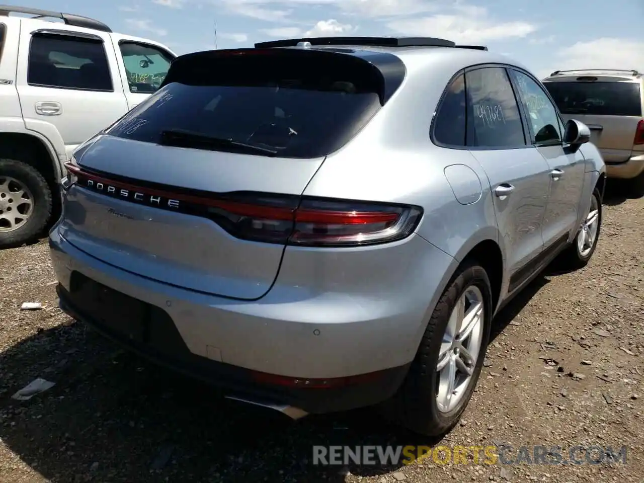 4 Photograph of a damaged car WP1AA2A56LLB01343 PORSCHE MACAN 2020