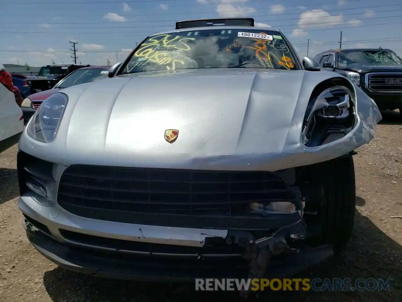 9 Photograph of a damaged car WP1AA2A56LLB01343 PORSCHE MACAN 2020