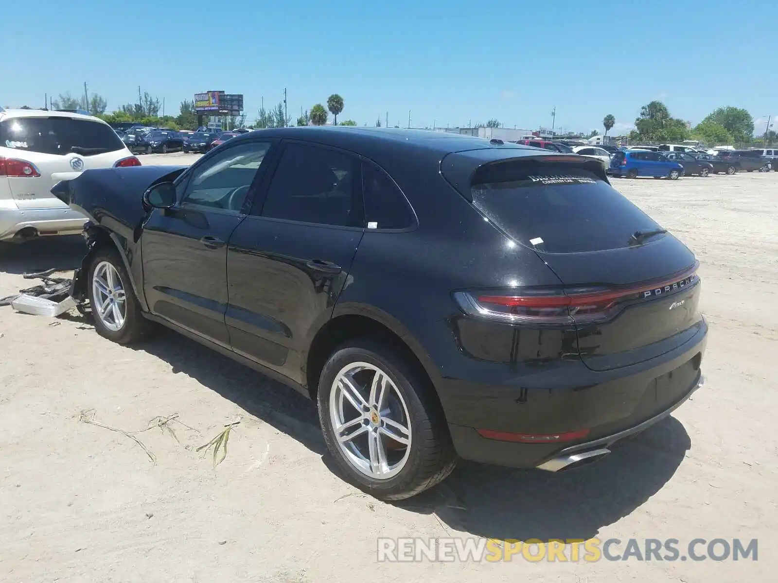 3 Photograph of a damaged car WP1AA2A56LLB05568 PORSCHE MACAN 2020