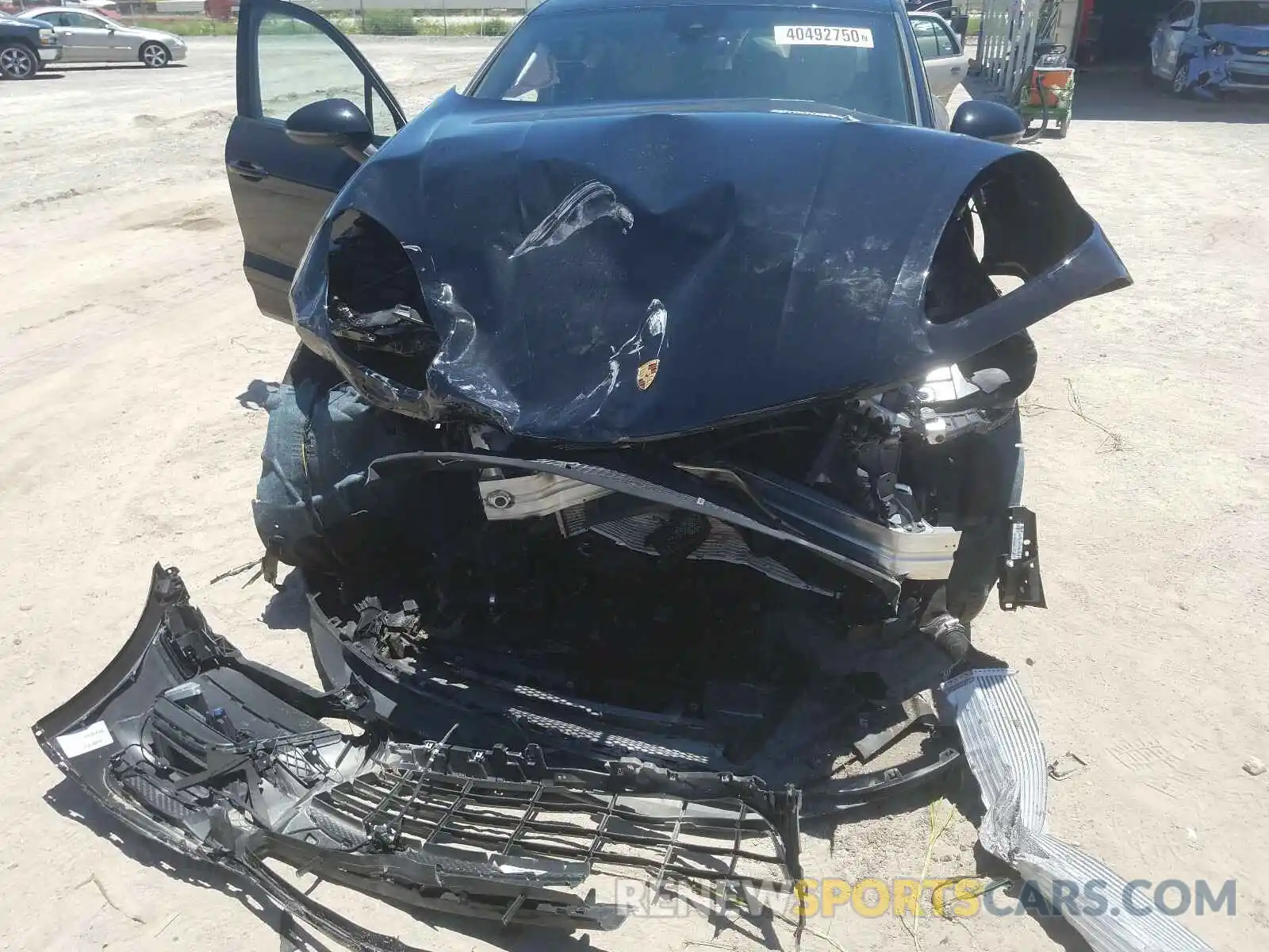 9 Photograph of a damaged car WP1AA2A56LLB05568 PORSCHE MACAN 2020