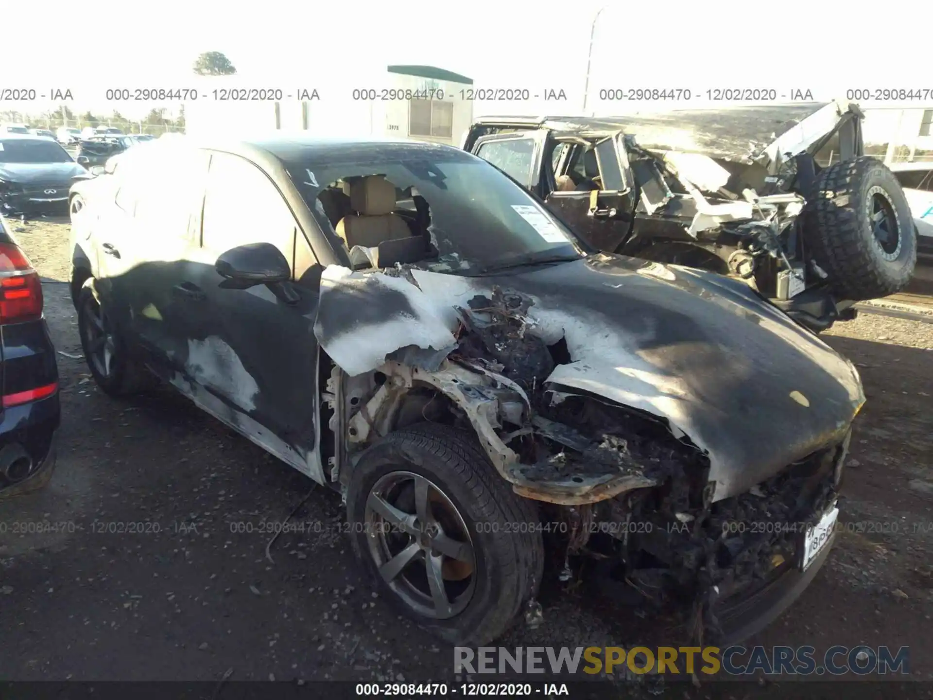 1 Photograph of a damaged car WP1AA2A56LLB06333 PORSCHE MACAN 2020