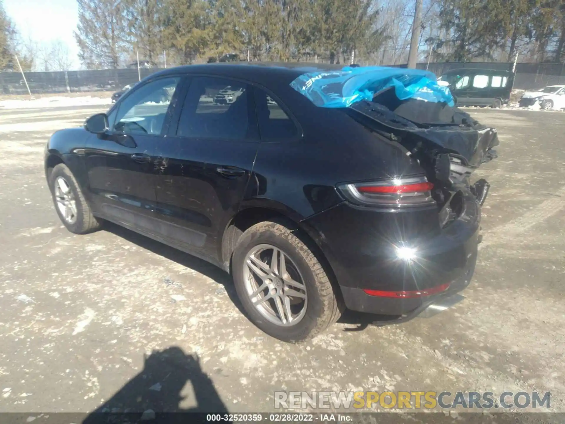 3 Фотография поврежденного автомобиля WP1AA2A56LLB12200 PORSCHE MACAN 2020