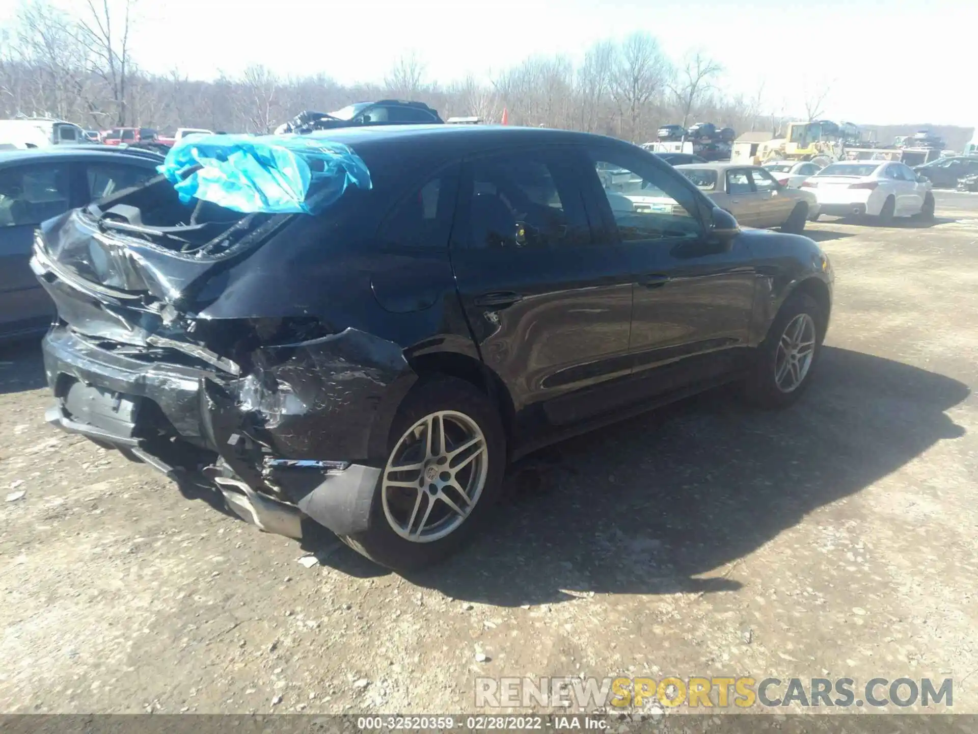 4 Photograph of a damaged car WP1AA2A56LLB12200 PORSCHE MACAN 2020