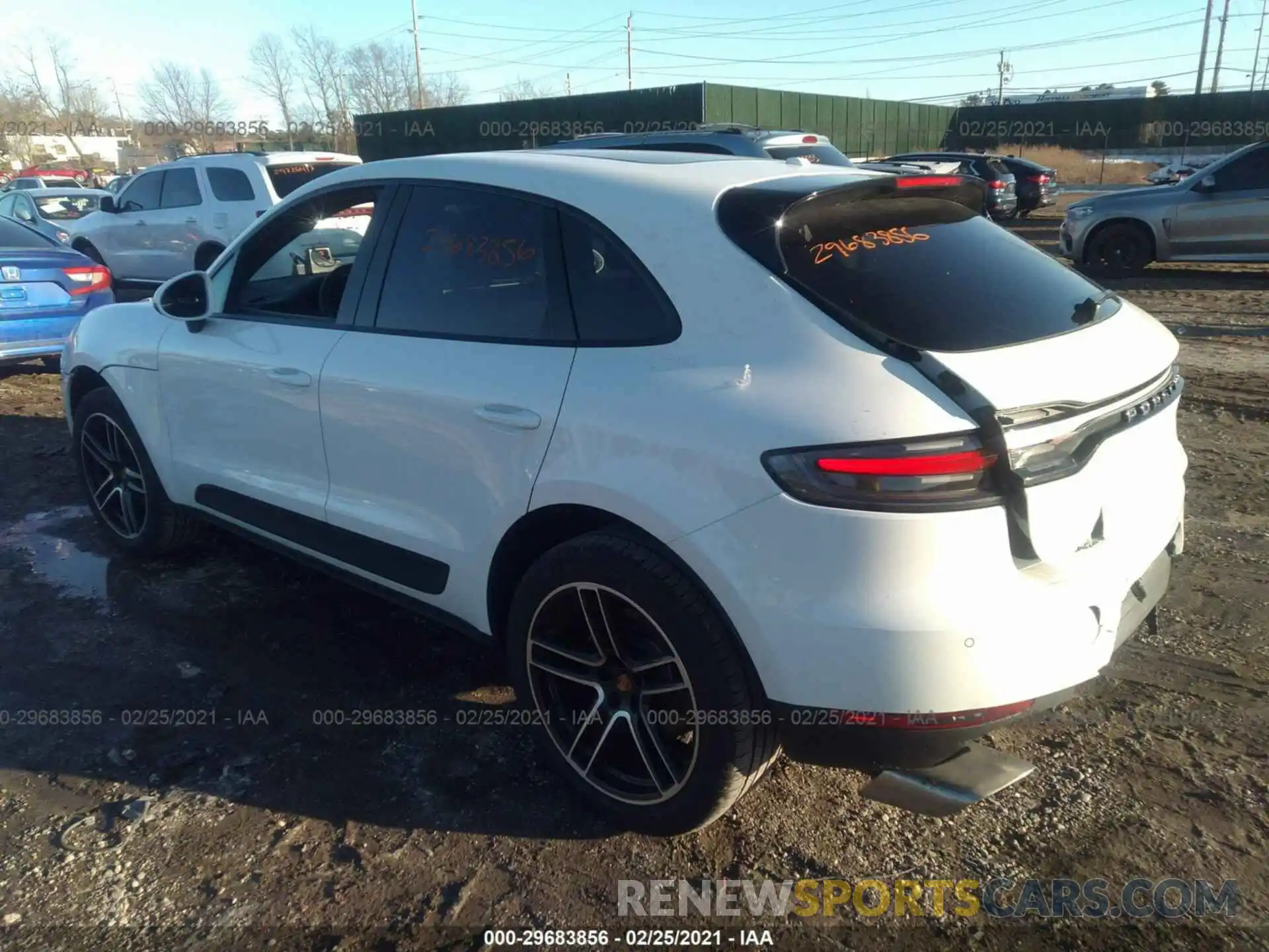 3 Photograph of a damaged car WP1AA2A56LLB13623 PORSCHE MACAN 2020