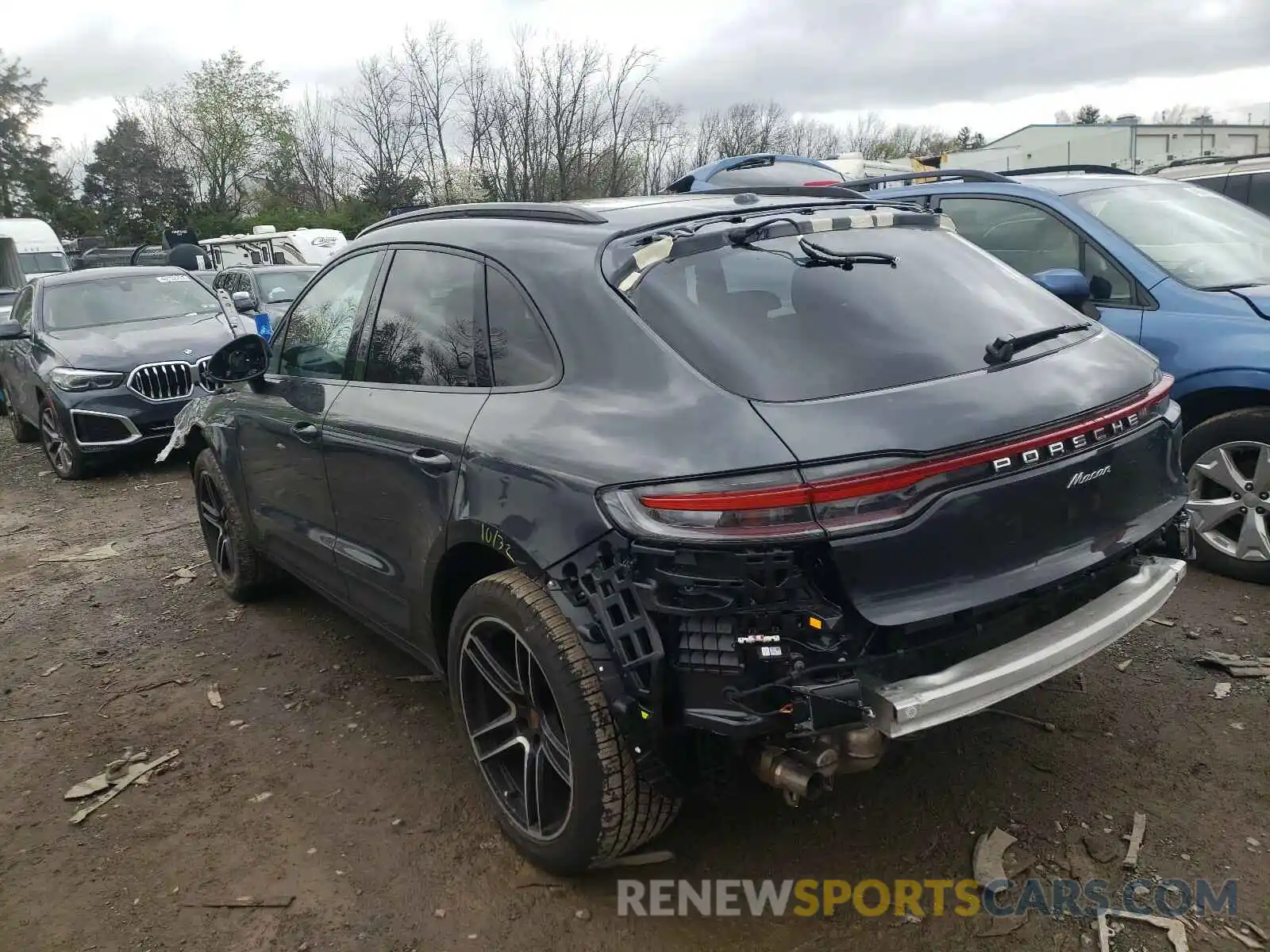 3 Photograph of a damaged car WP1AA2A56LLB15128 PORSCHE MACAN 2020