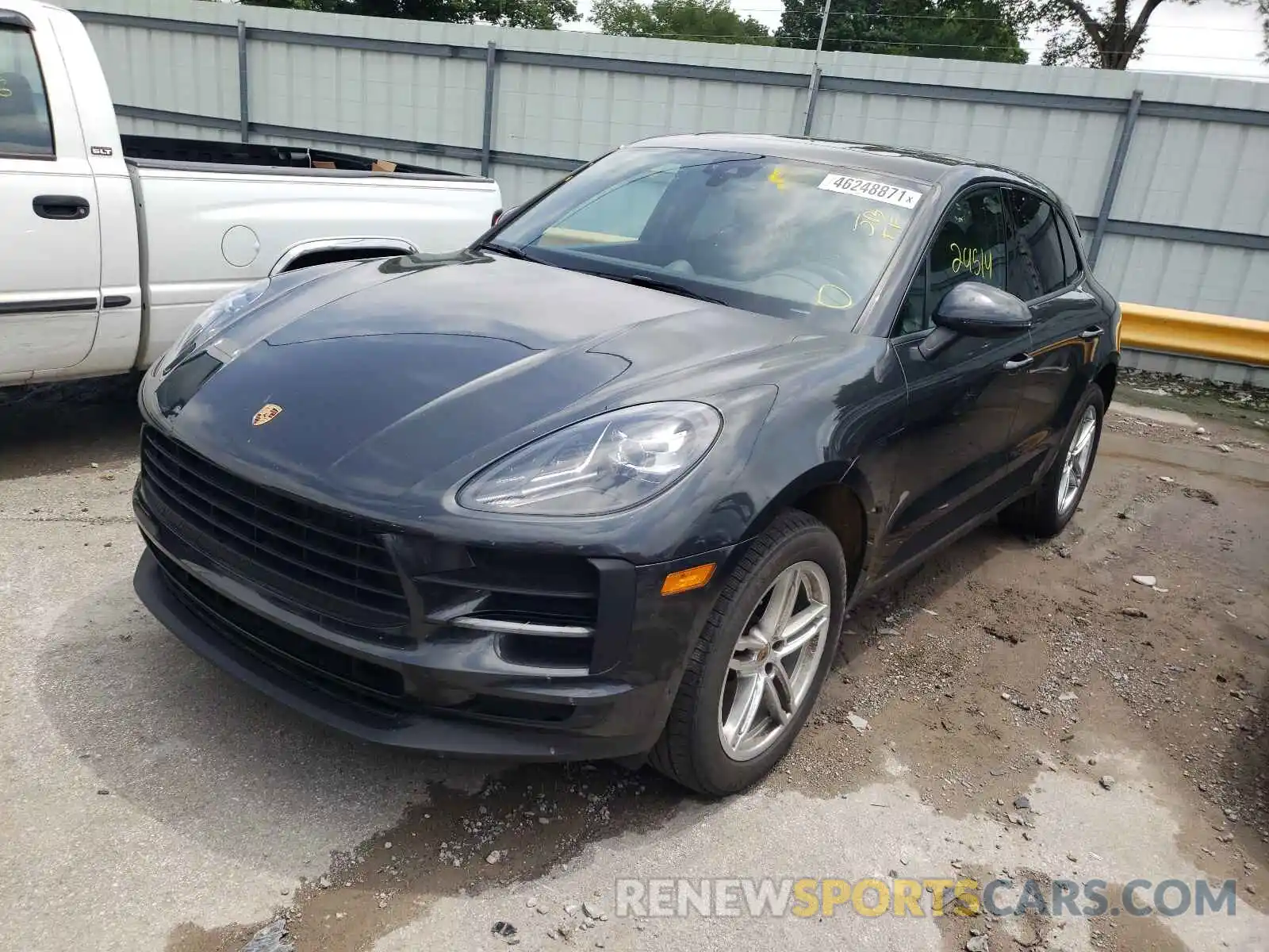 2 Photograph of a damaged car WP1AA2A57LLB00265 PORSCHE MACAN 2020