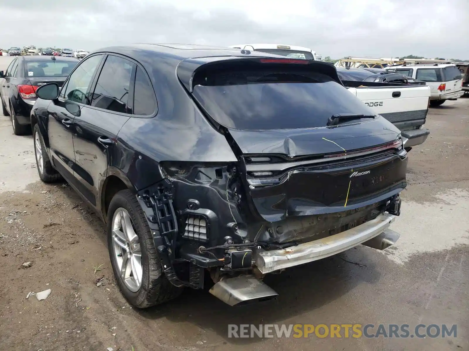 3 Photograph of a damaged car WP1AA2A57LLB00265 PORSCHE MACAN 2020