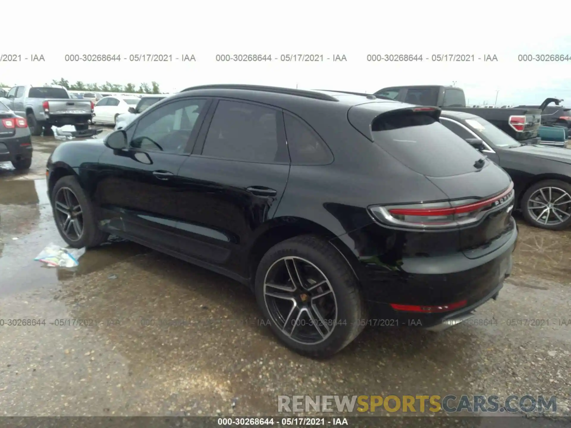 3 Photograph of a damaged car WP1AA2A57LLB07765 PORSCHE MACAN 2020