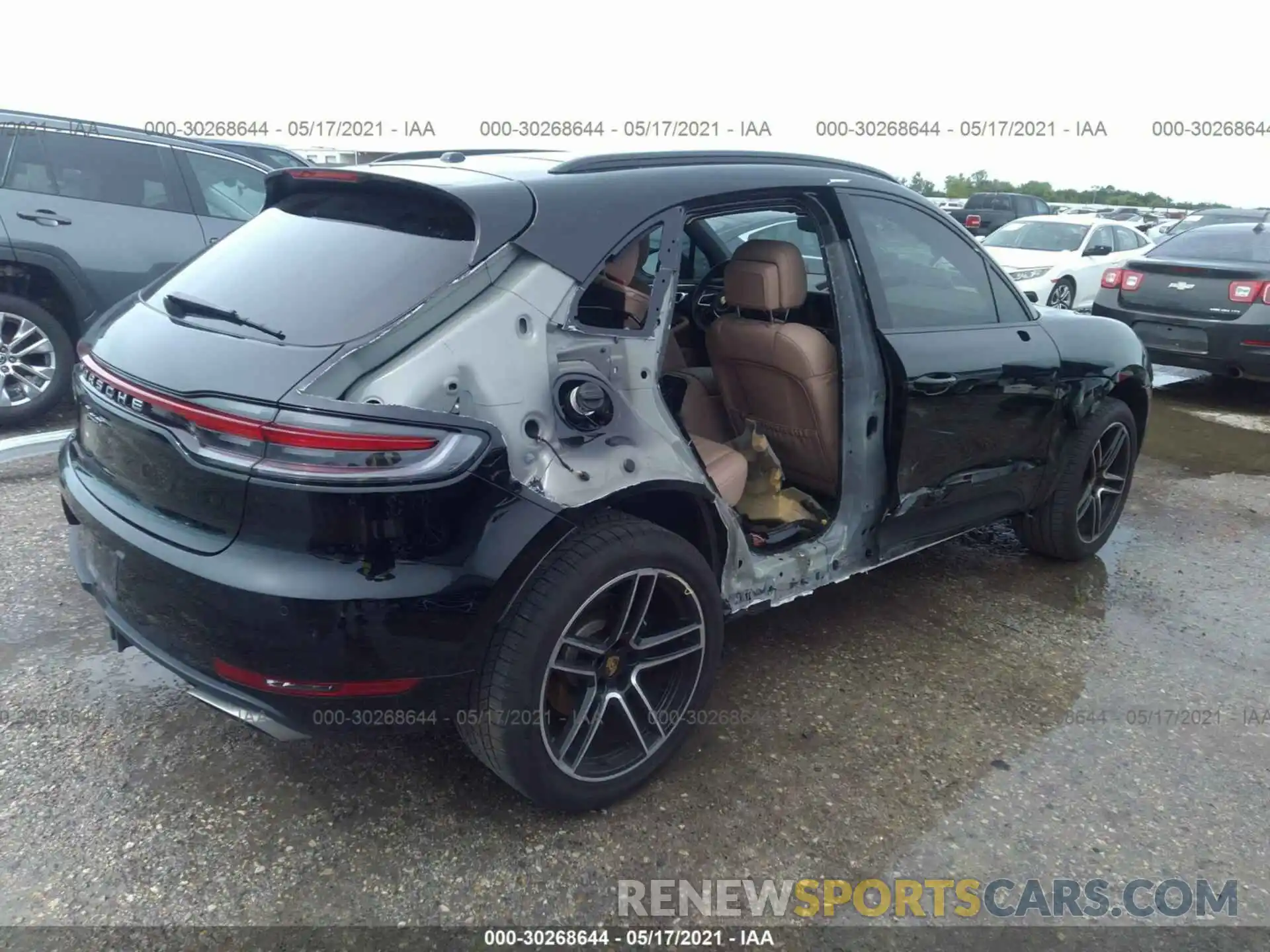 4 Photograph of a damaged car WP1AA2A57LLB07765 PORSCHE MACAN 2020