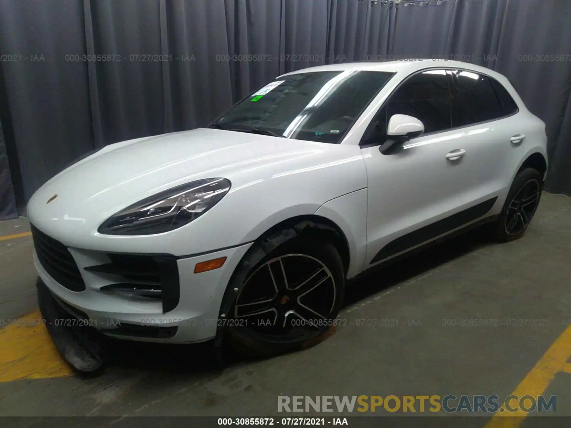 2 Photograph of a damaged car WP1AA2A57LLB10312 PORSCHE MACAN 2020