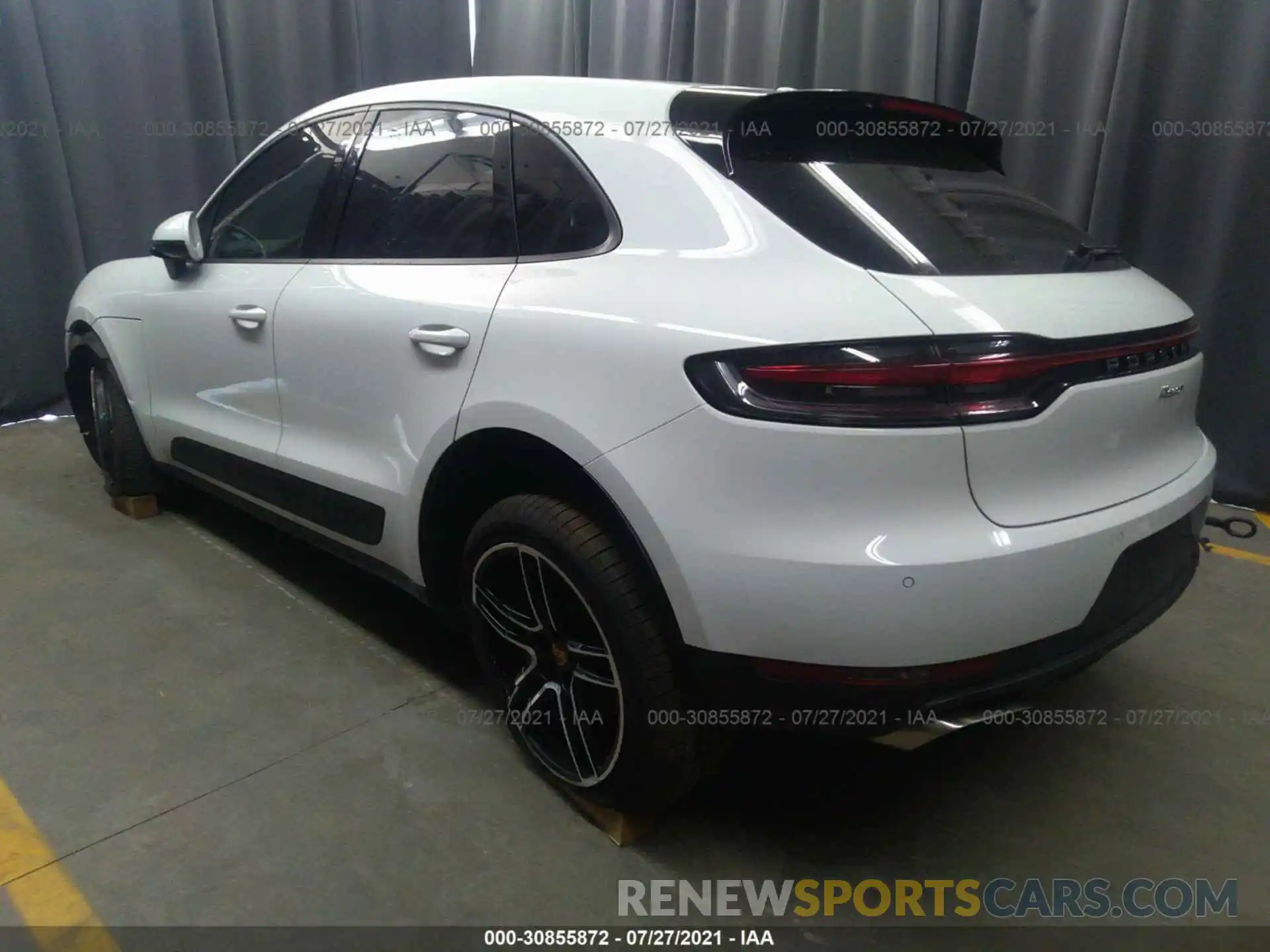 3 Фотография поврежденного автомобиля WP1AA2A57LLB10312 PORSCHE MACAN 2020