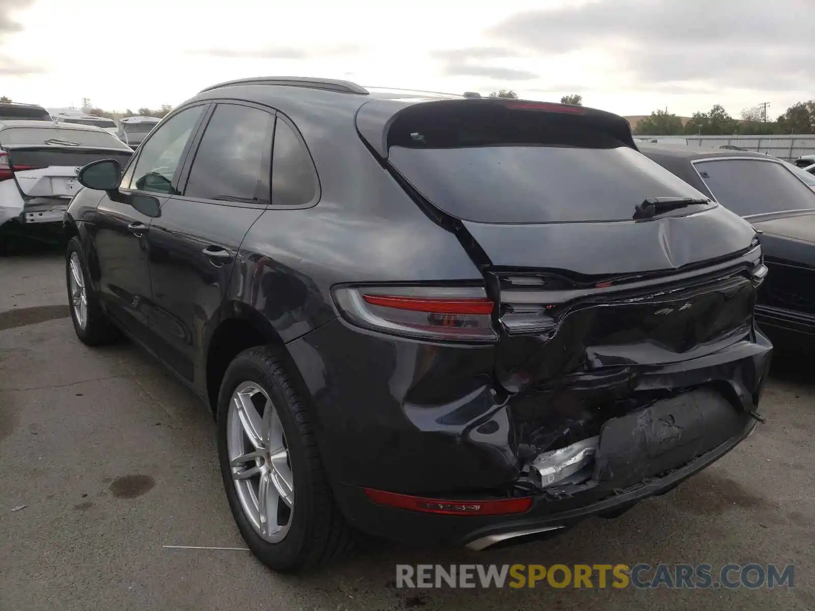 3 Photograph of a damaged car WP1AA2A57LLB10777 PORSCHE MACAN 2020