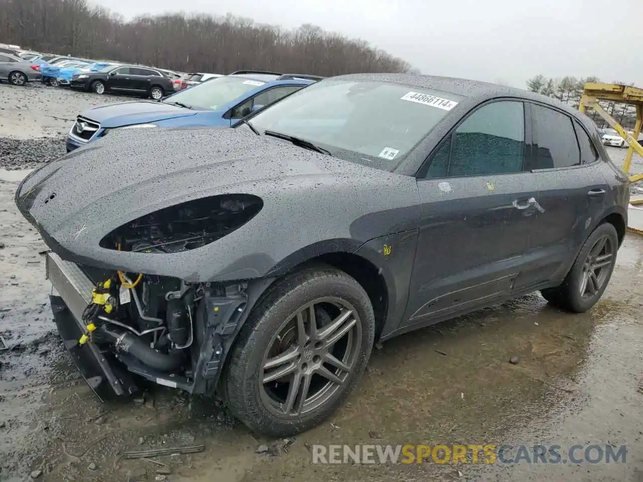 1 Photograph of a damaged car WP1AA2A57LLB13405 PORSCHE MACAN 2020