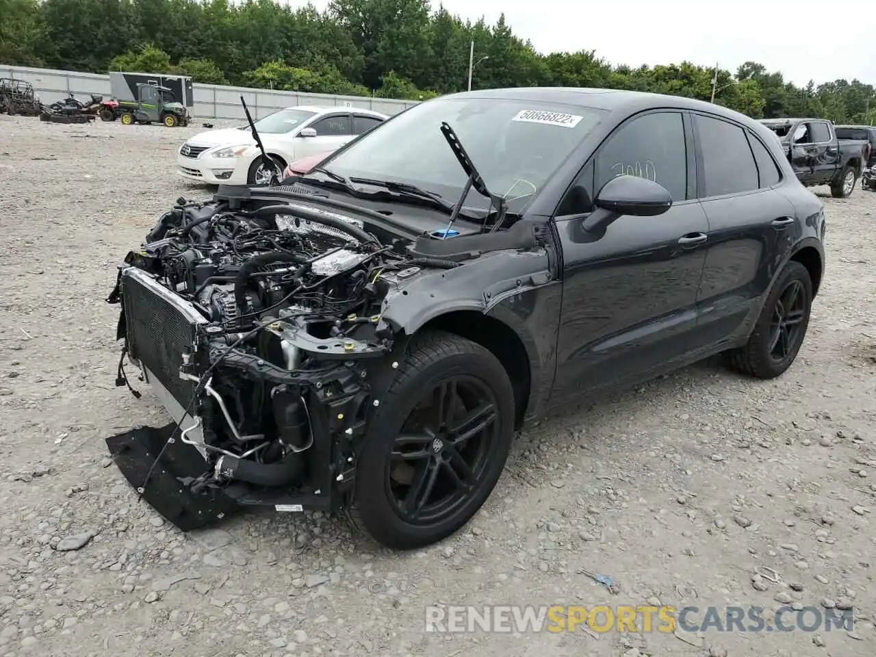 2 Photograph of a damaged car WP1AA2A57LLB13839 PORSCHE MACAN 2020