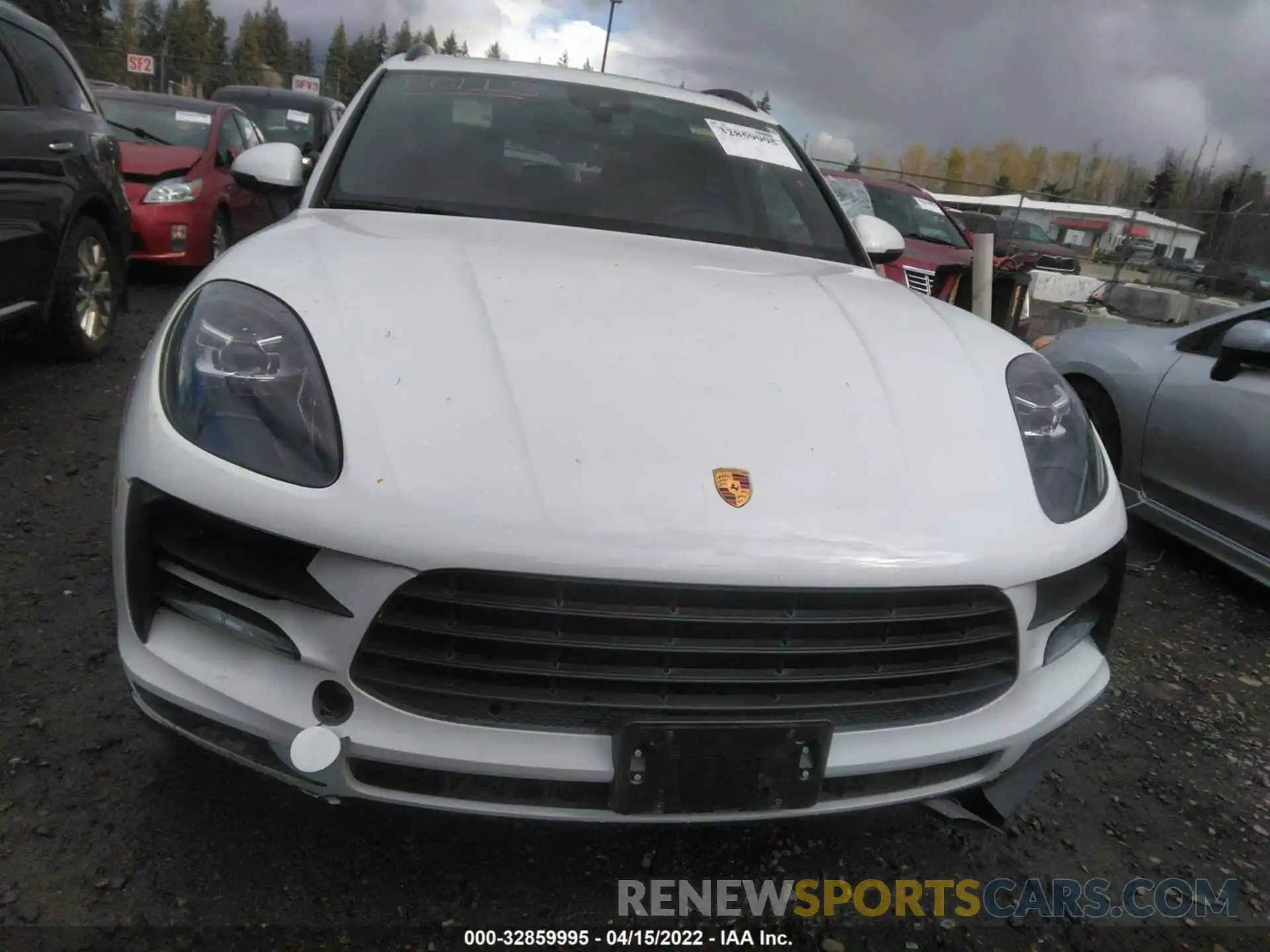 6 Photograph of a damaged car WP1AA2A58LLB03319 PORSCHE MACAN 2020