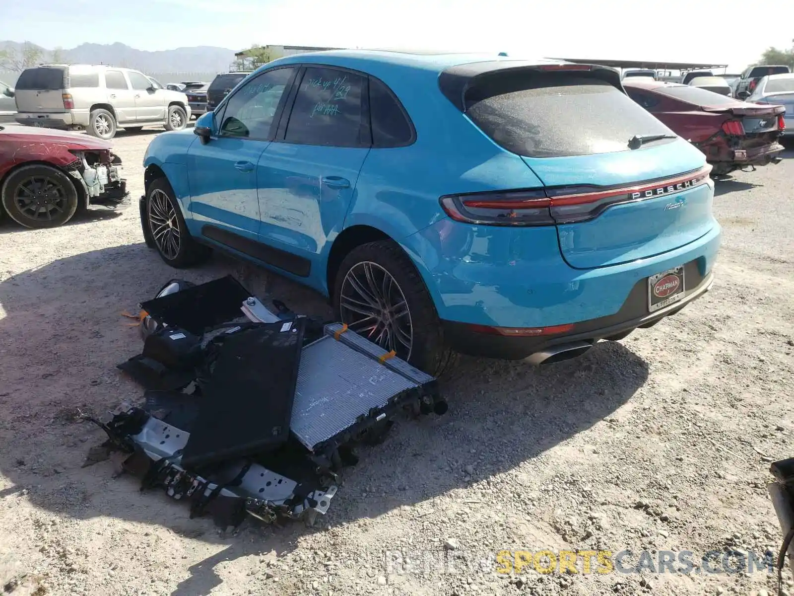 3 Photograph of a damaged car WP1AA2A58LLB05958 PORSCHE MACAN 2020