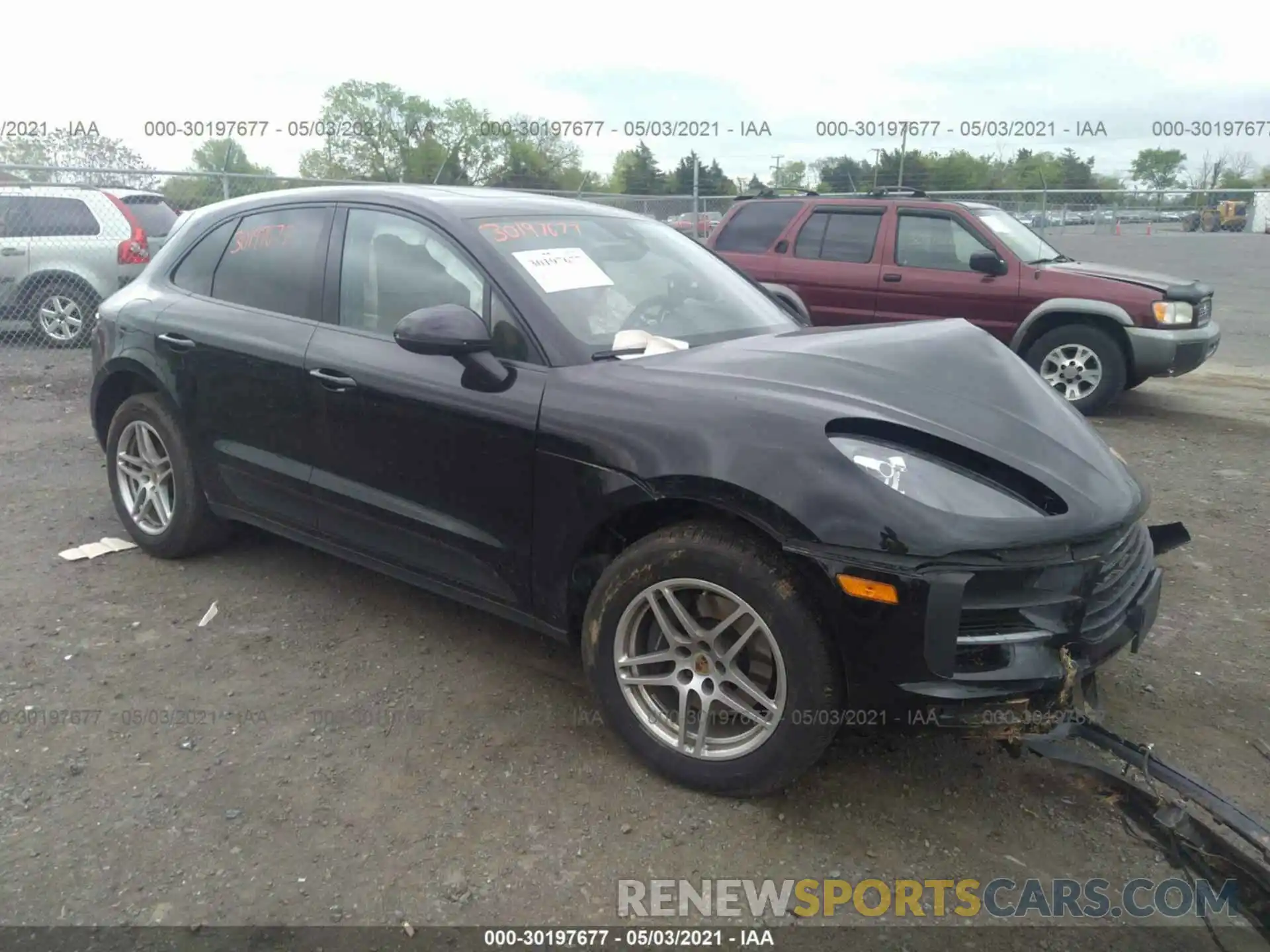 1 Photograph of a damaged car WP1AA2A58LLB06334 PORSCHE MACAN 2020