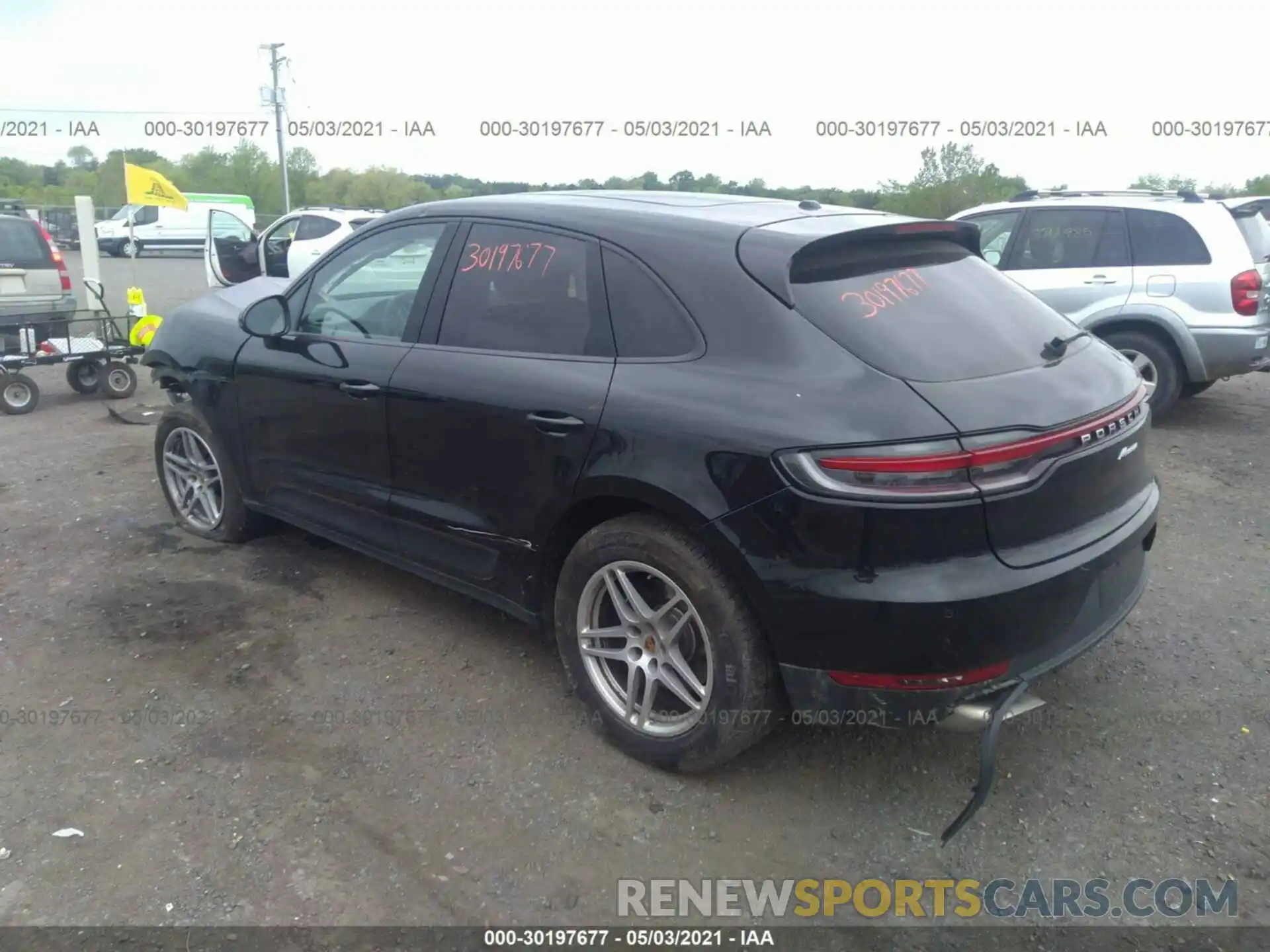 3 Photograph of a damaged car WP1AA2A58LLB06334 PORSCHE MACAN 2020